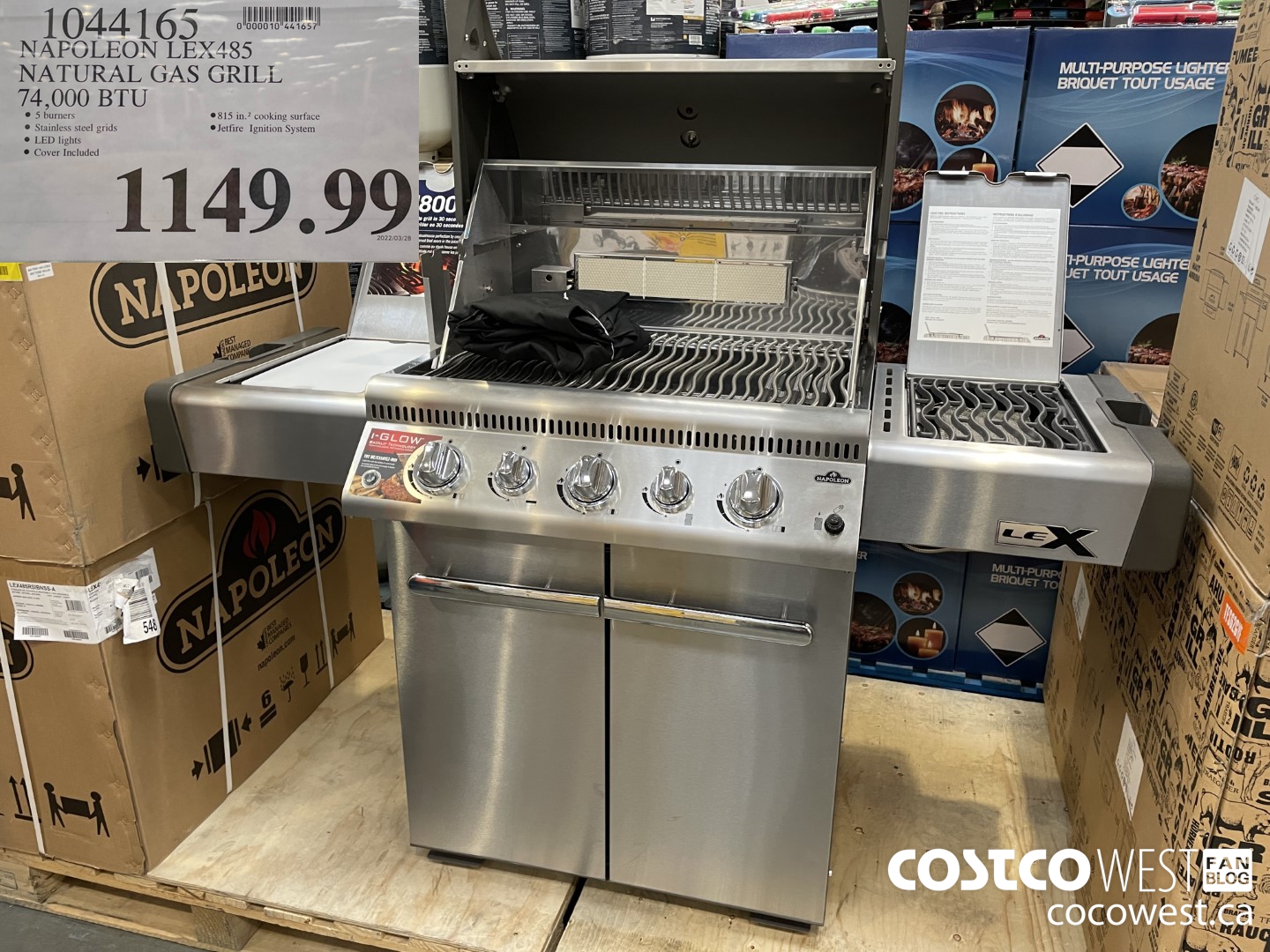 Natural gas bbq clearance costco