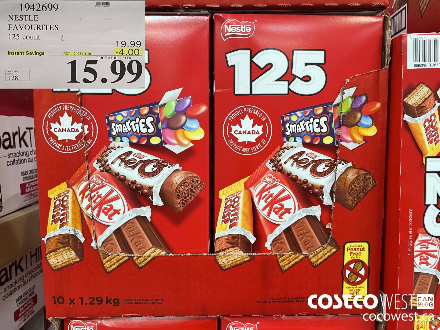 942699 NESTLE FAVOURITES 120 count ($4.00 INSTANT SAVINGS EXPIRES ON 2021-04-10) $15.99