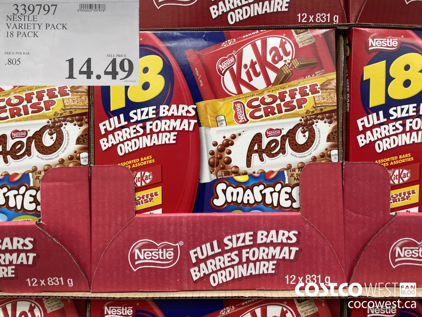 Mars & Hershey's Full Size Candy Bar 30-Count Variety Packs as Low as  $13.99 at Costco