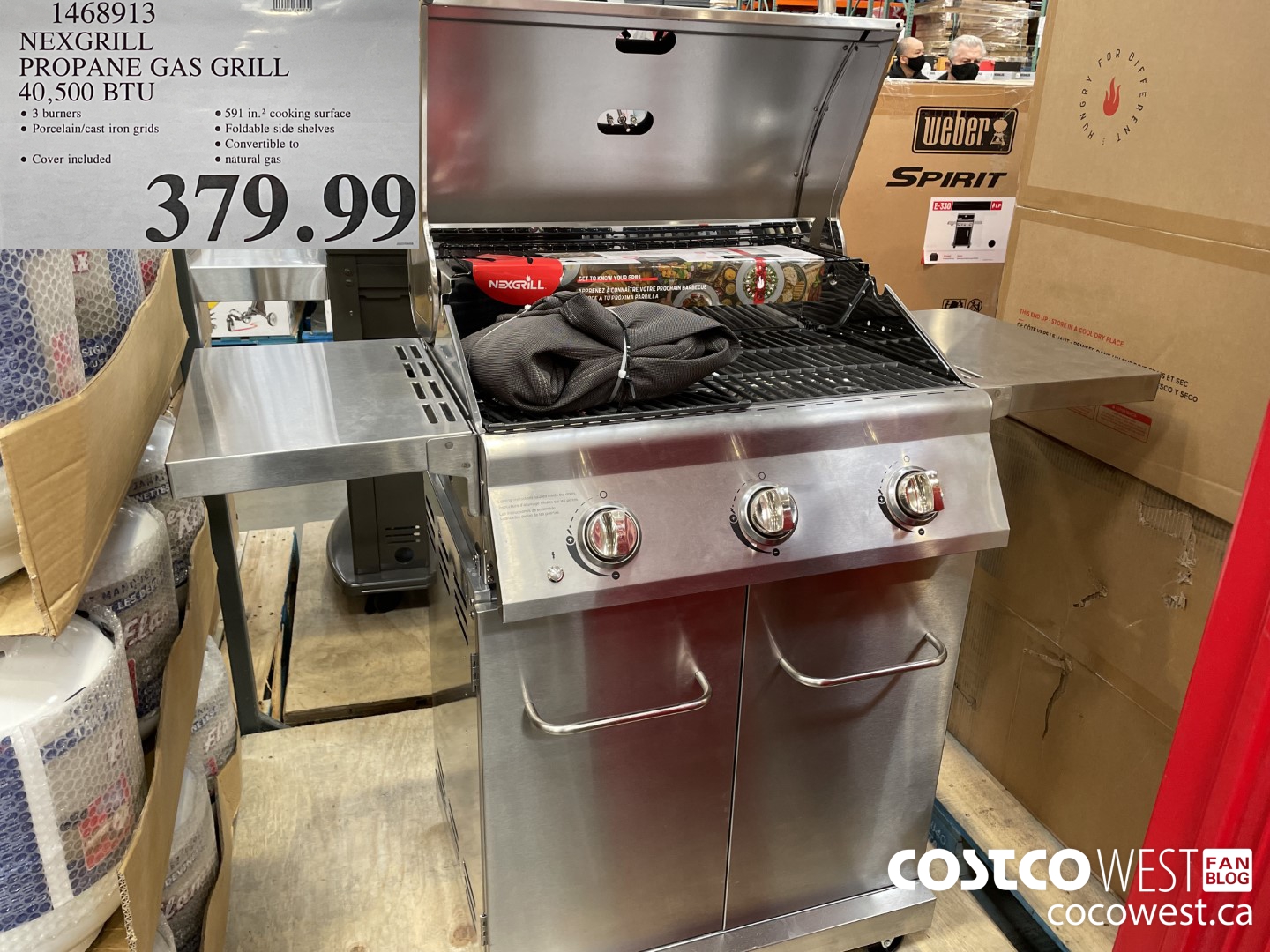 Costco grills natural outlet gas