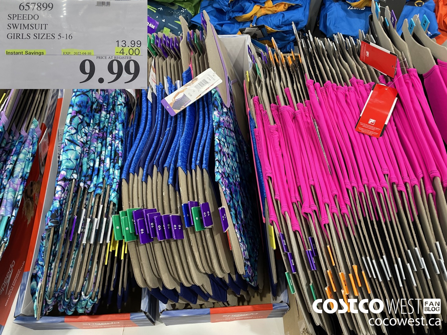 657899 SPEEDO SWIMSUIT GIRLS SIZES 5-16 ($4.00 INSTANT SAVINGS EXPIRES ON 2022-04-10) $9.99