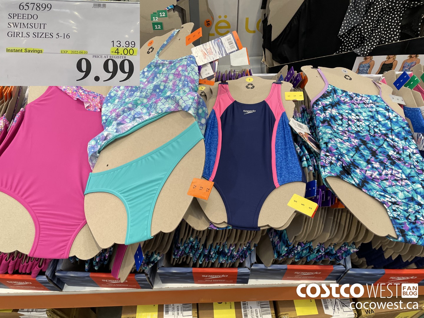 657899 SPEEDO SWIMSUIT GIRLS SIZES 5-16 ($4.00 INSTANT SAVINGS EXPIRES ON 2022-04-10) $9.99