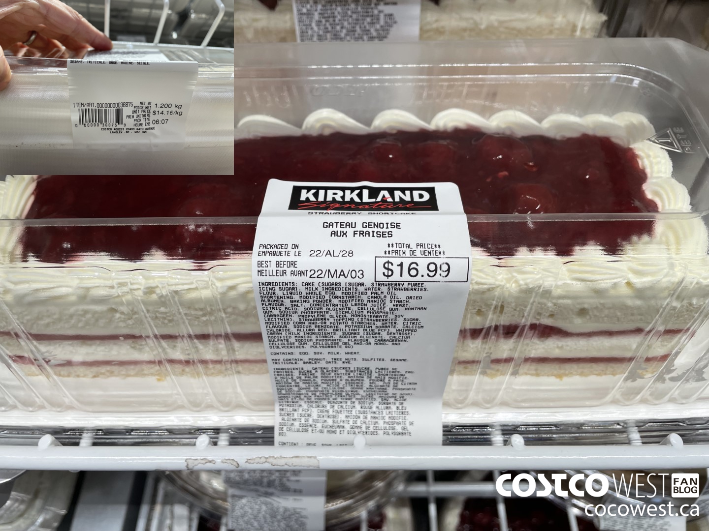 36875 STRAWBERRY SHORTCAKE $16.99