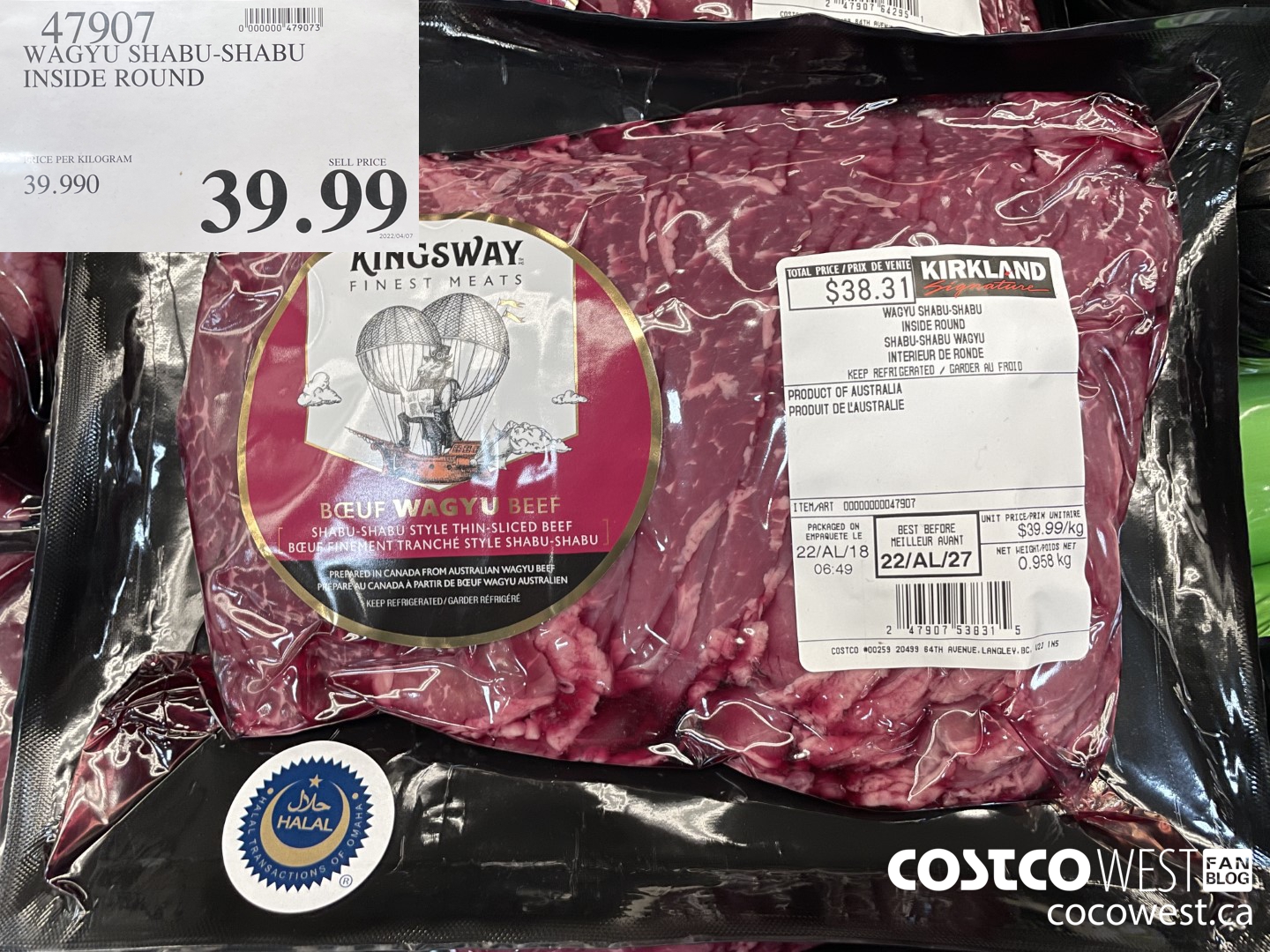 47907 WAGYU SHABU-SHABU INSIDE ROUND $39.99