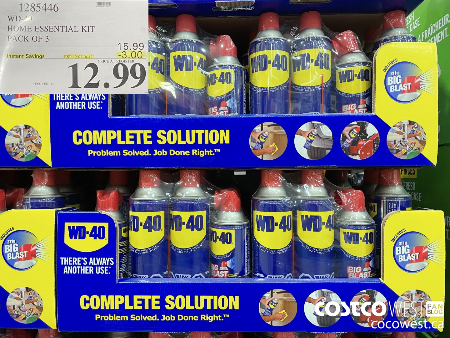 1285446 WD-40 HOME ESSENTIAL KIT PACK OF 3 ($3.00 INSTANT SAVINGS EXPIRES ON 2022-04-17) $12.99