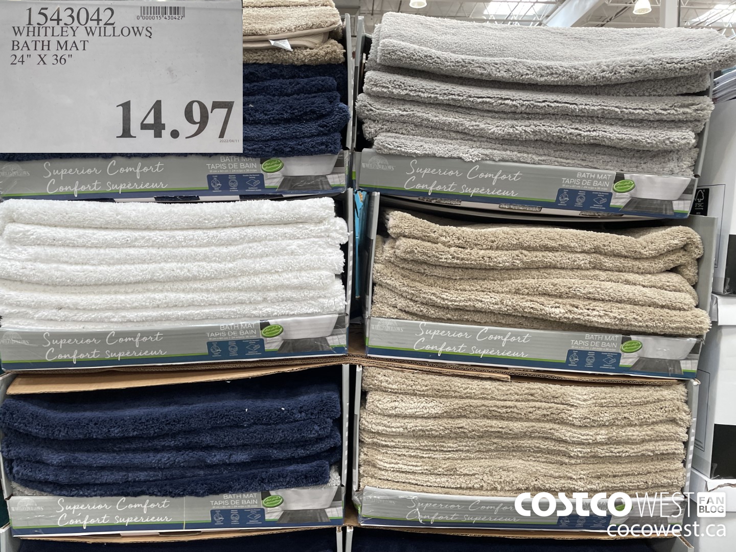 1543042 WHITLEY WILLOWS BATH MAT 24