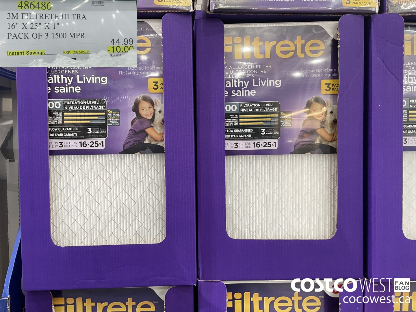 486486 3M FILTRETE ULTRA 16