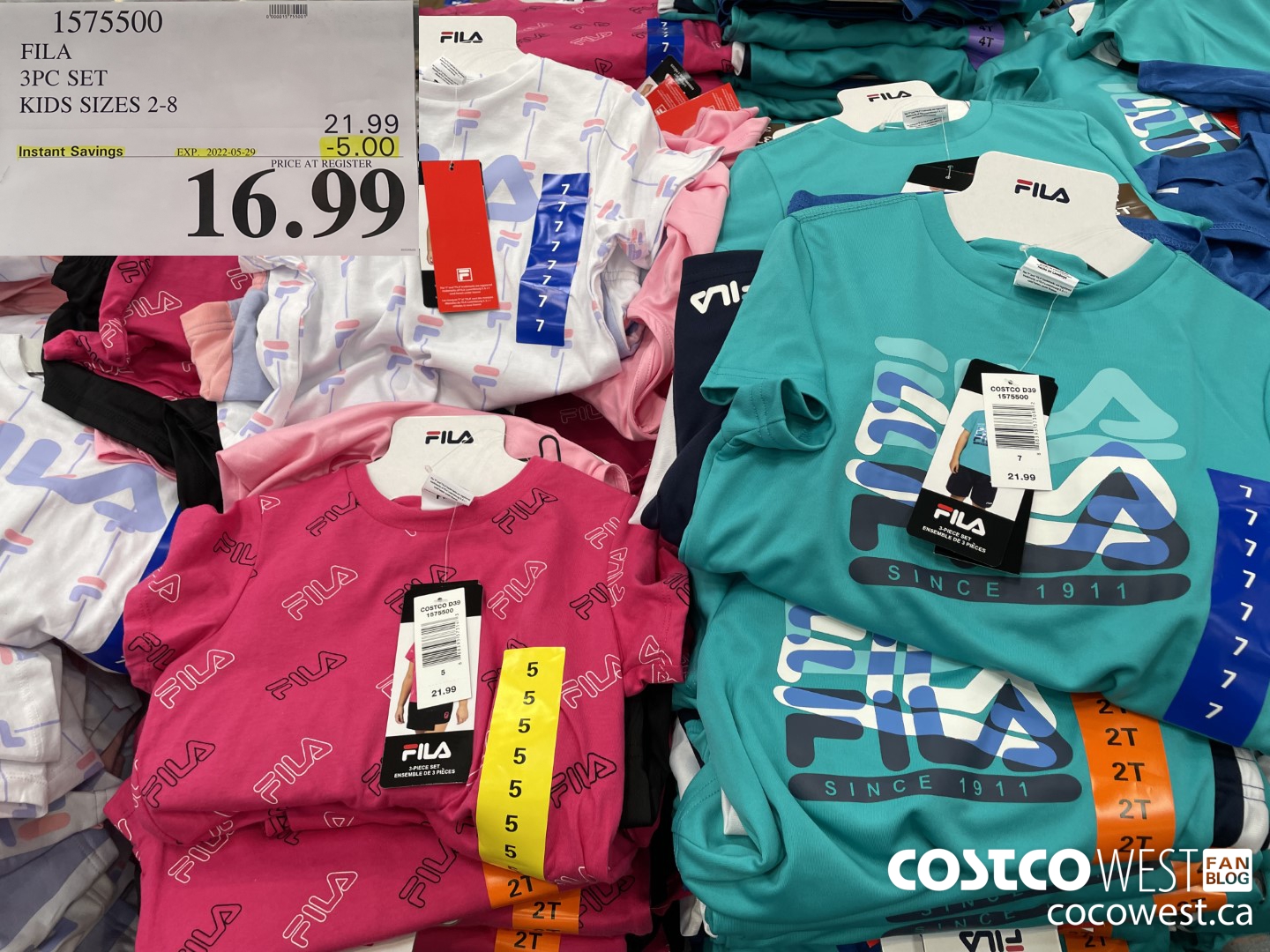 Fila 2025 shirts costco