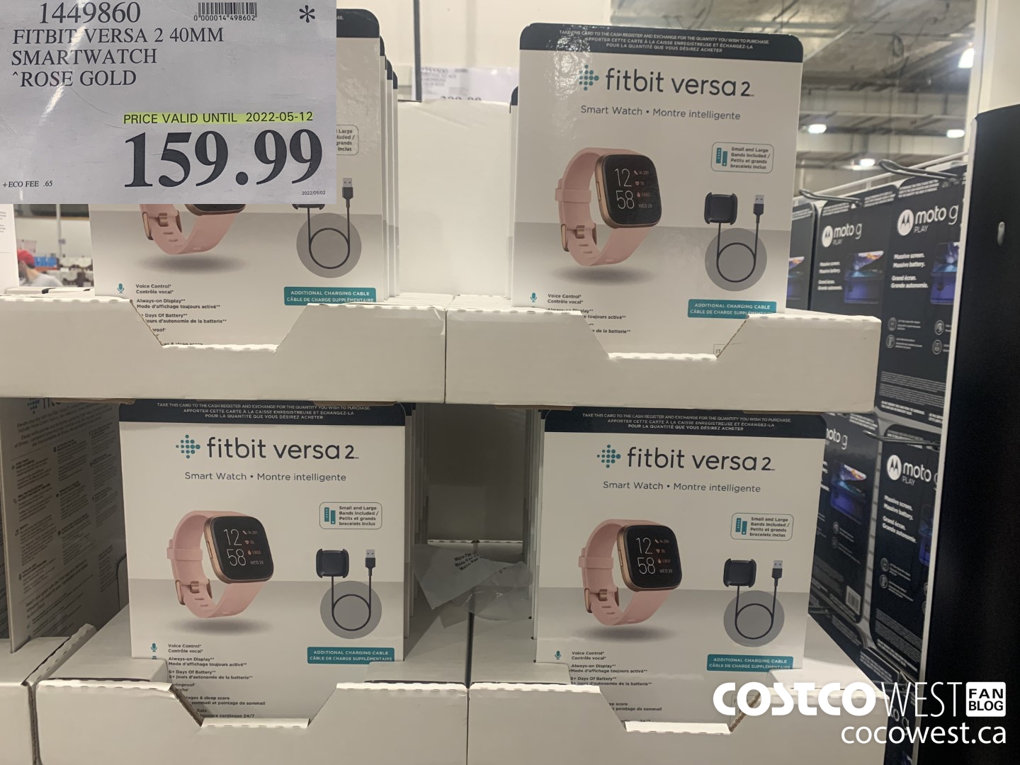 Montre fitbit best sale versa 2 costco