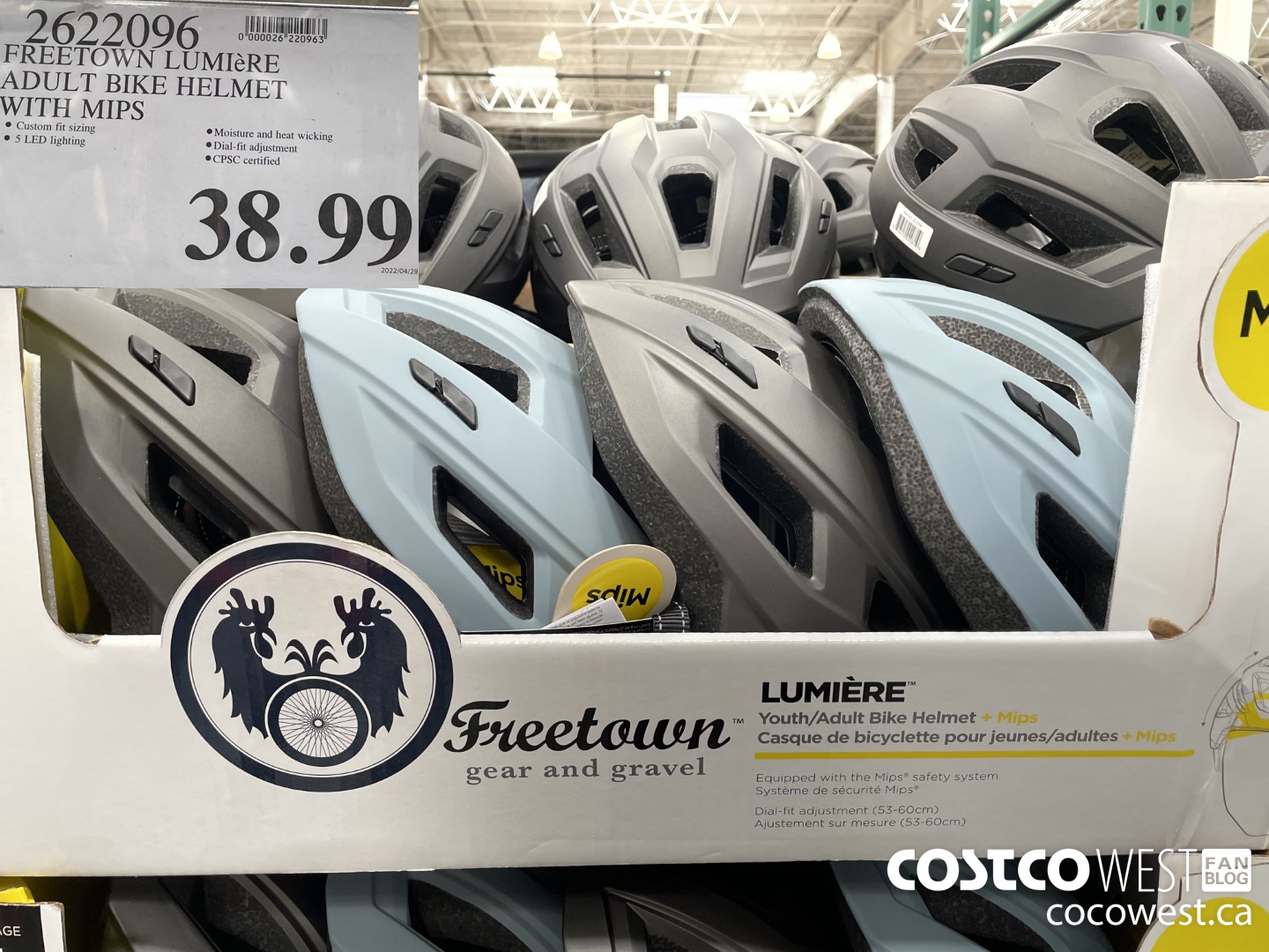 Freetown bike helmet online costco