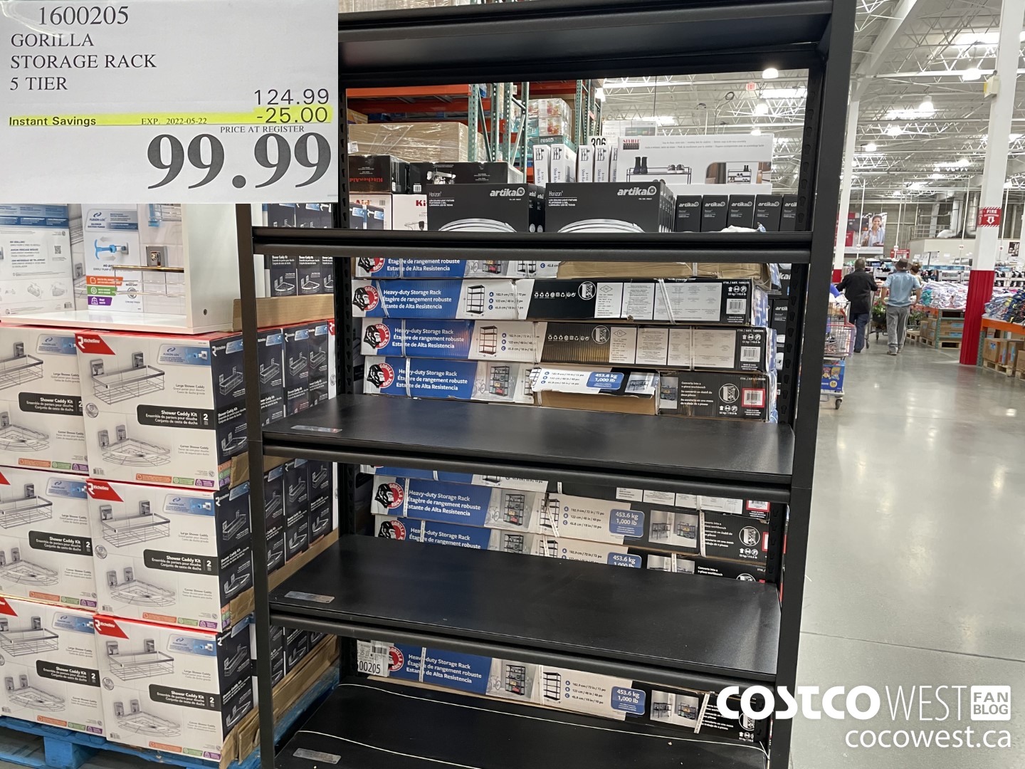 Costco] Gorilla Rack 5-tier Industrial Rack $240 - RedFlagDeals.com Forums