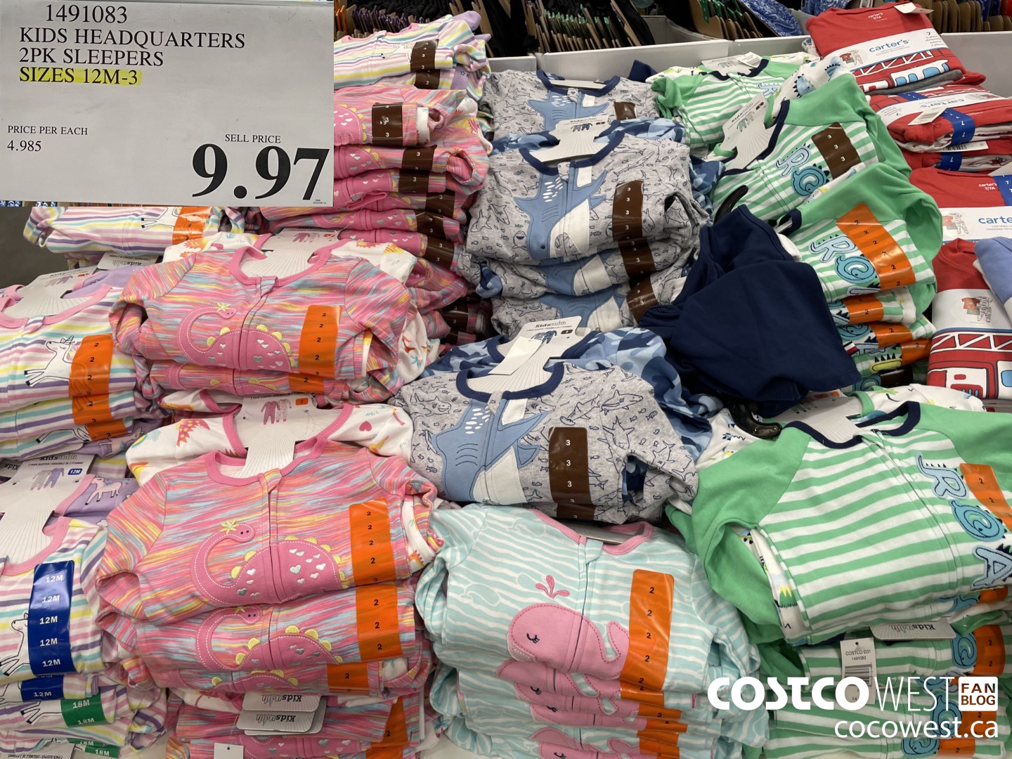 Costco carters 2024 baby clothes