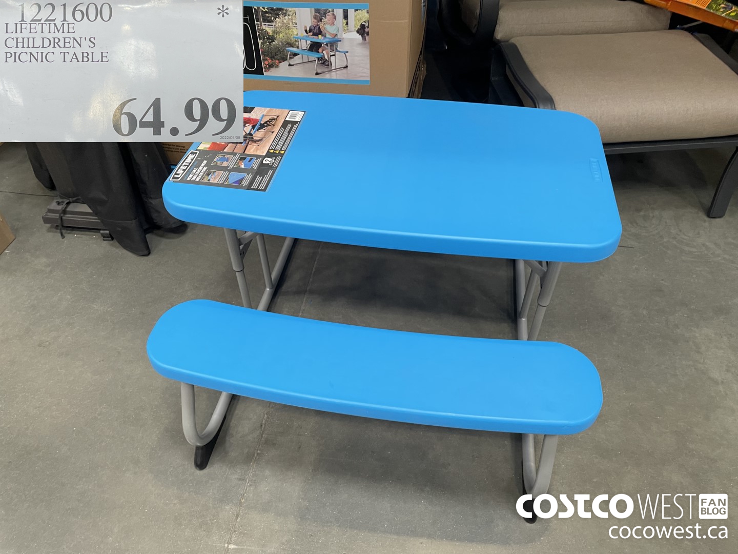 Costco 2022 Spring Superpost The Entire Seasonal Section Garden   LIFETIME CHILDRENS PICNIC TABLE  20220516 88857 