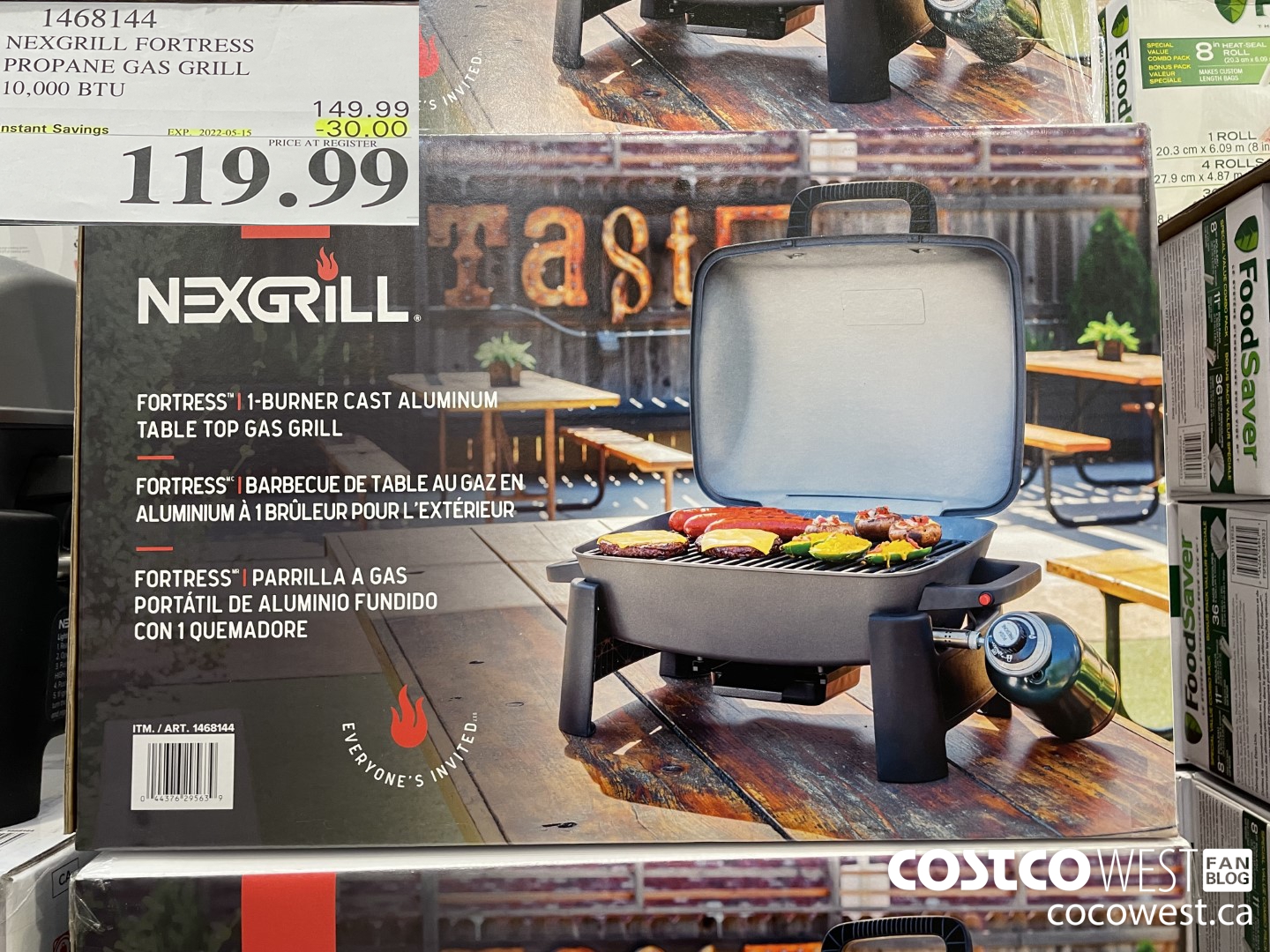 Costco Flyer Costco Sale Items For May 9 15 2022 For BC AB SK MB   NEXGRILL FORTRESS PROPANE GAS GRILL 10000 BTU  20220509 87668 