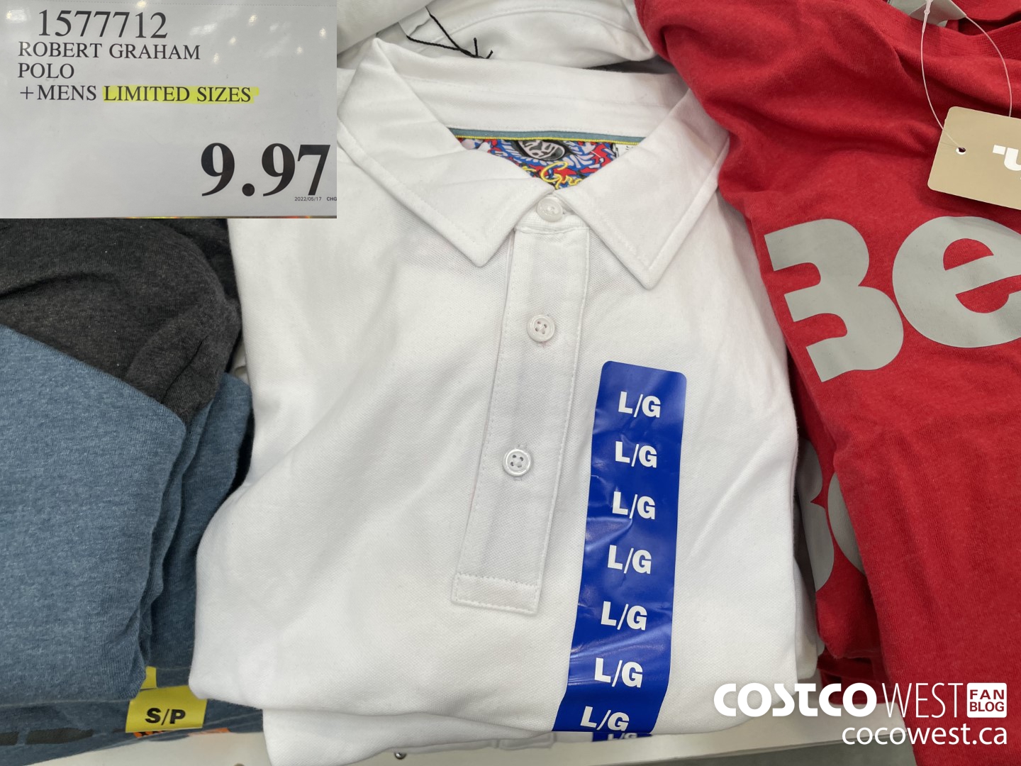 1577712 ROBERT GRAHAM POLO MENS LIMITED SIZES $9.97