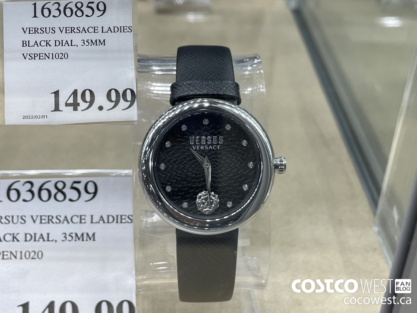 Versace women's watch on sale costco