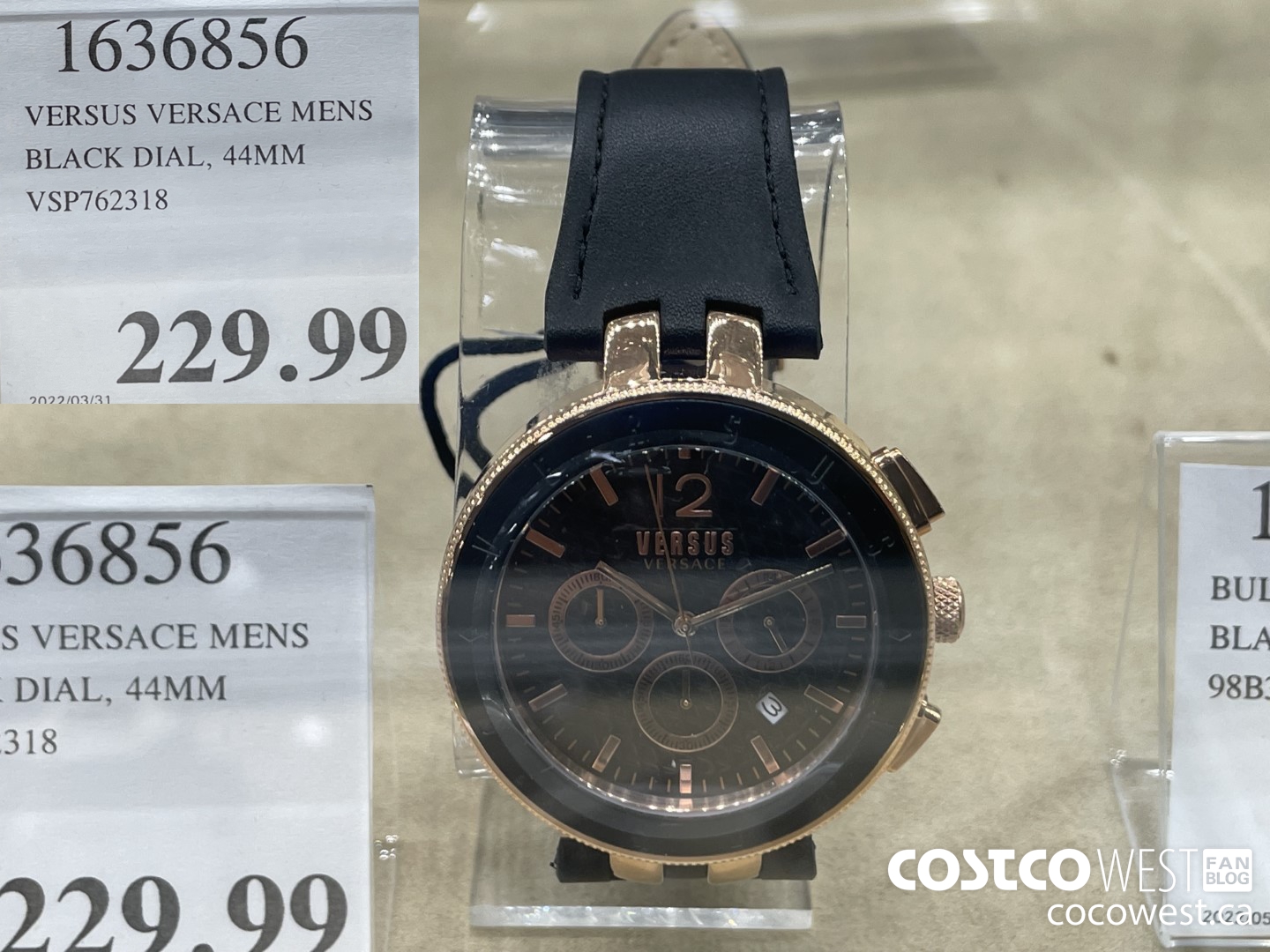 Versace women's watch costco hot sale