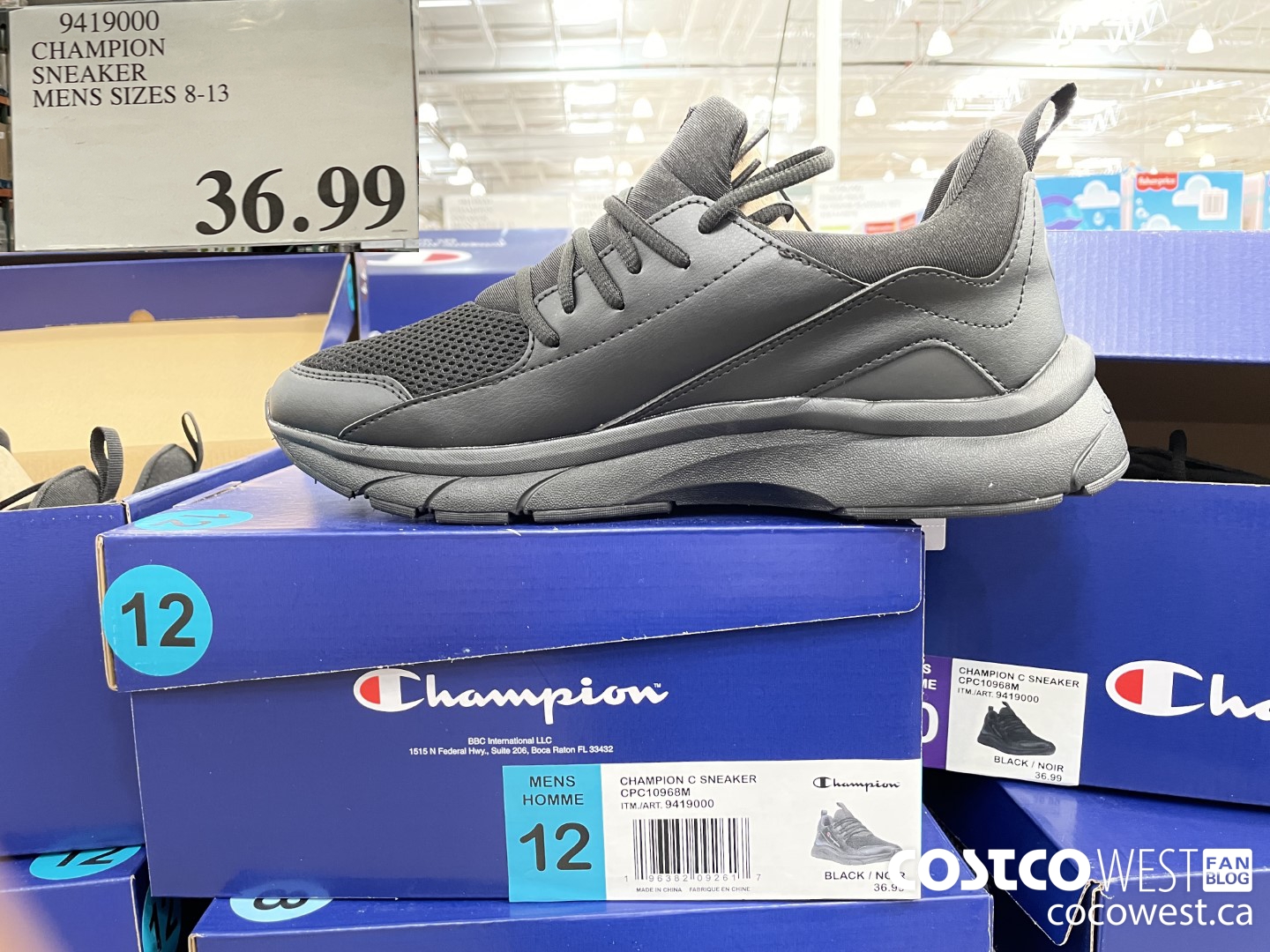 9419000 CHAMPION SNEAKER MENS SIZES 8-13 $36.99