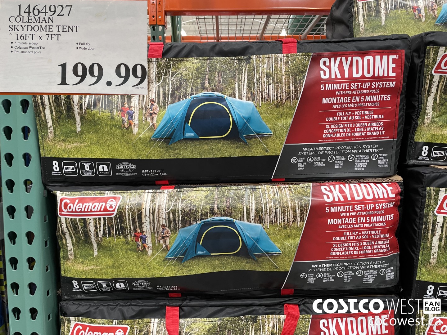 Costco] Coleman Skydome tent and One Peak 13x13 shelter on sale $159 (reg  &199) - RedFlagDeals.com Forums