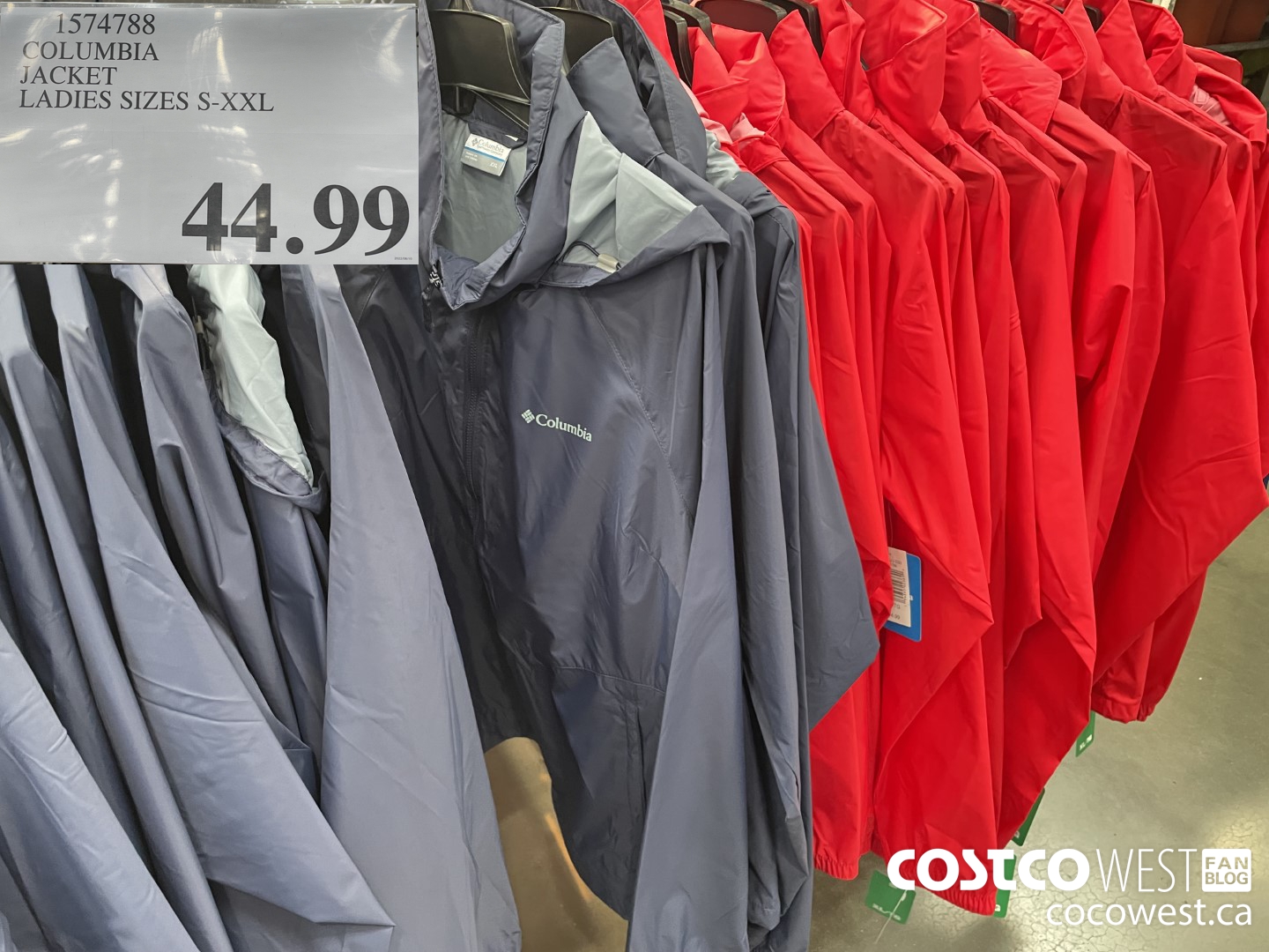 1574788 COLUMBIA JACKET LADIES SIZES S-XXL $44.99