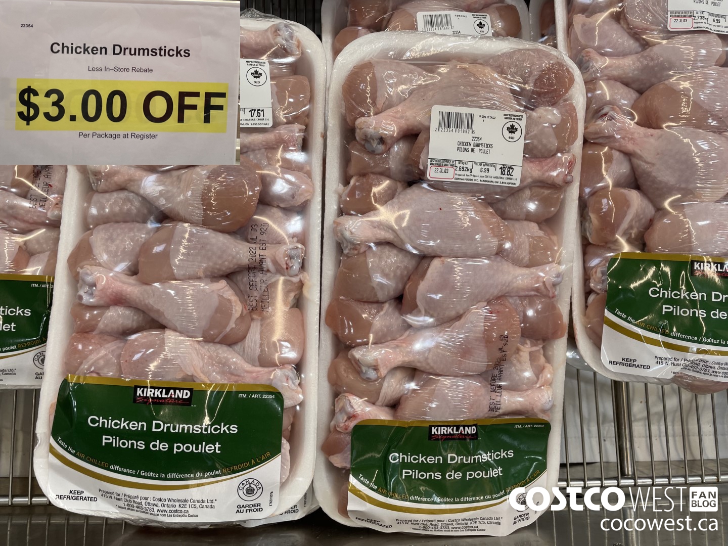22354 Chicken Drumsticks ($3.00 INSTANT SAVINGS)