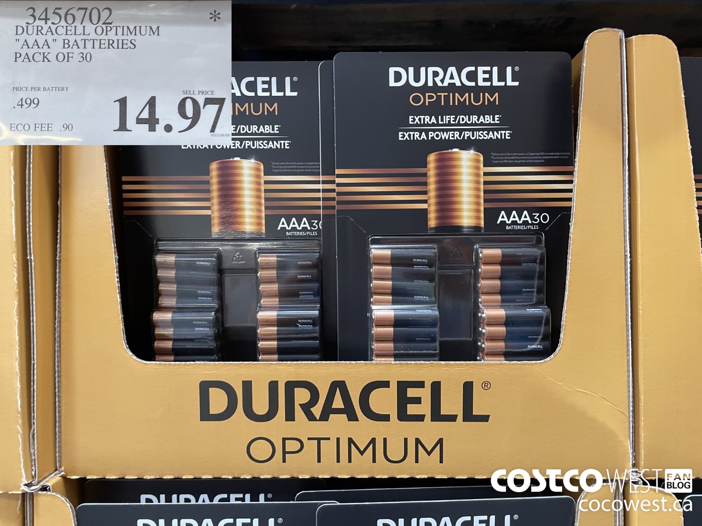 3456702 DURACELL OPTIMUM 