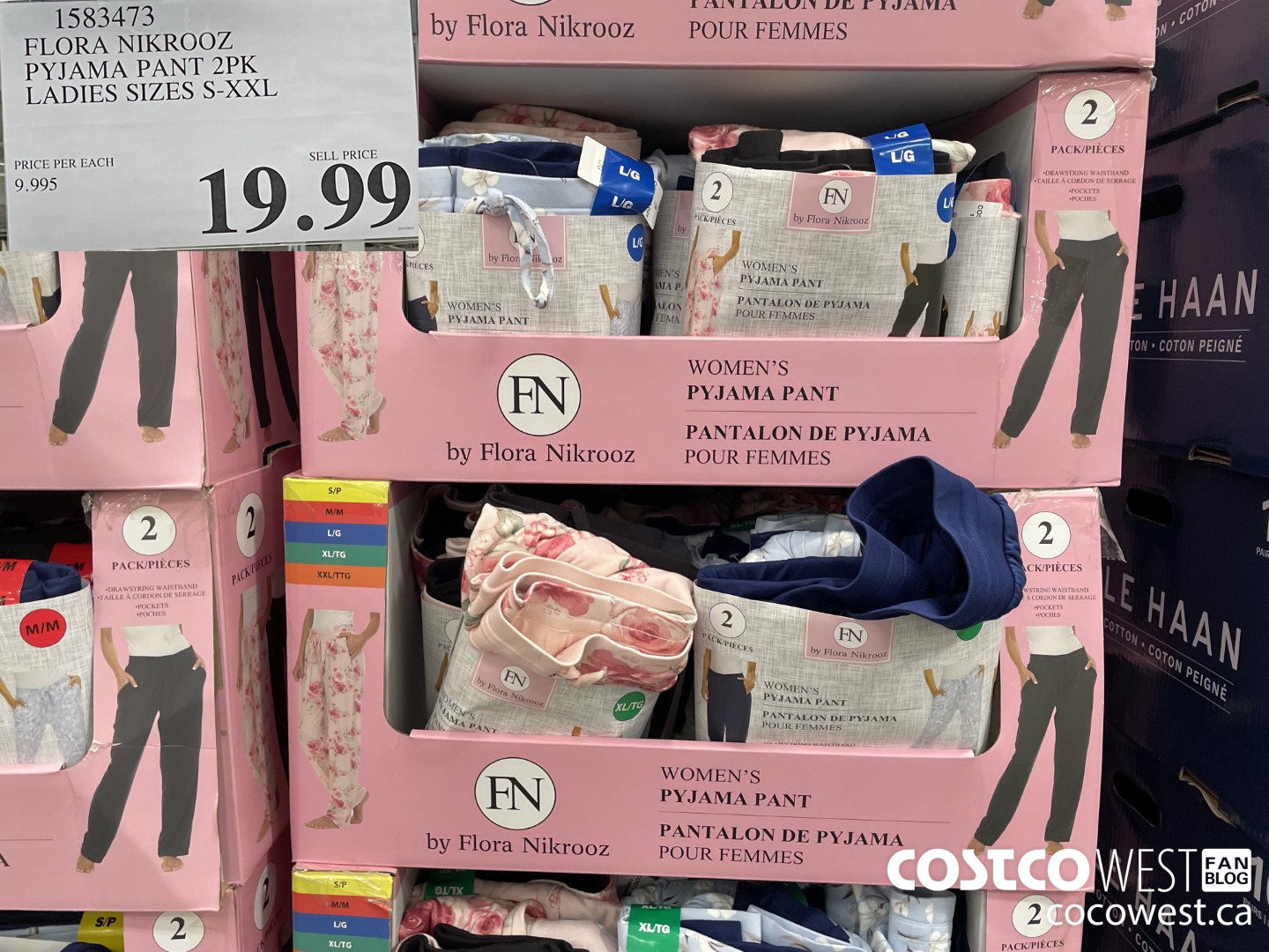 1583473 FLORA NIKROOZ PYJAMA PANT 2PK LADIES SIZES S-XXL $19.99