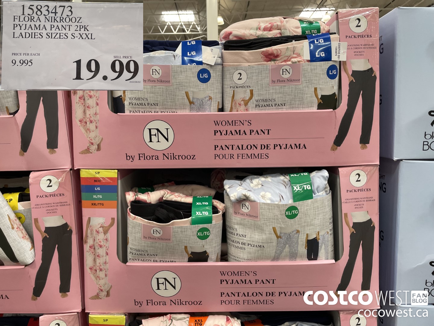 1583473 FLORA NIKROOZ PYJAMA PANT 2PK LADIES SIZES S-XXL $19.99