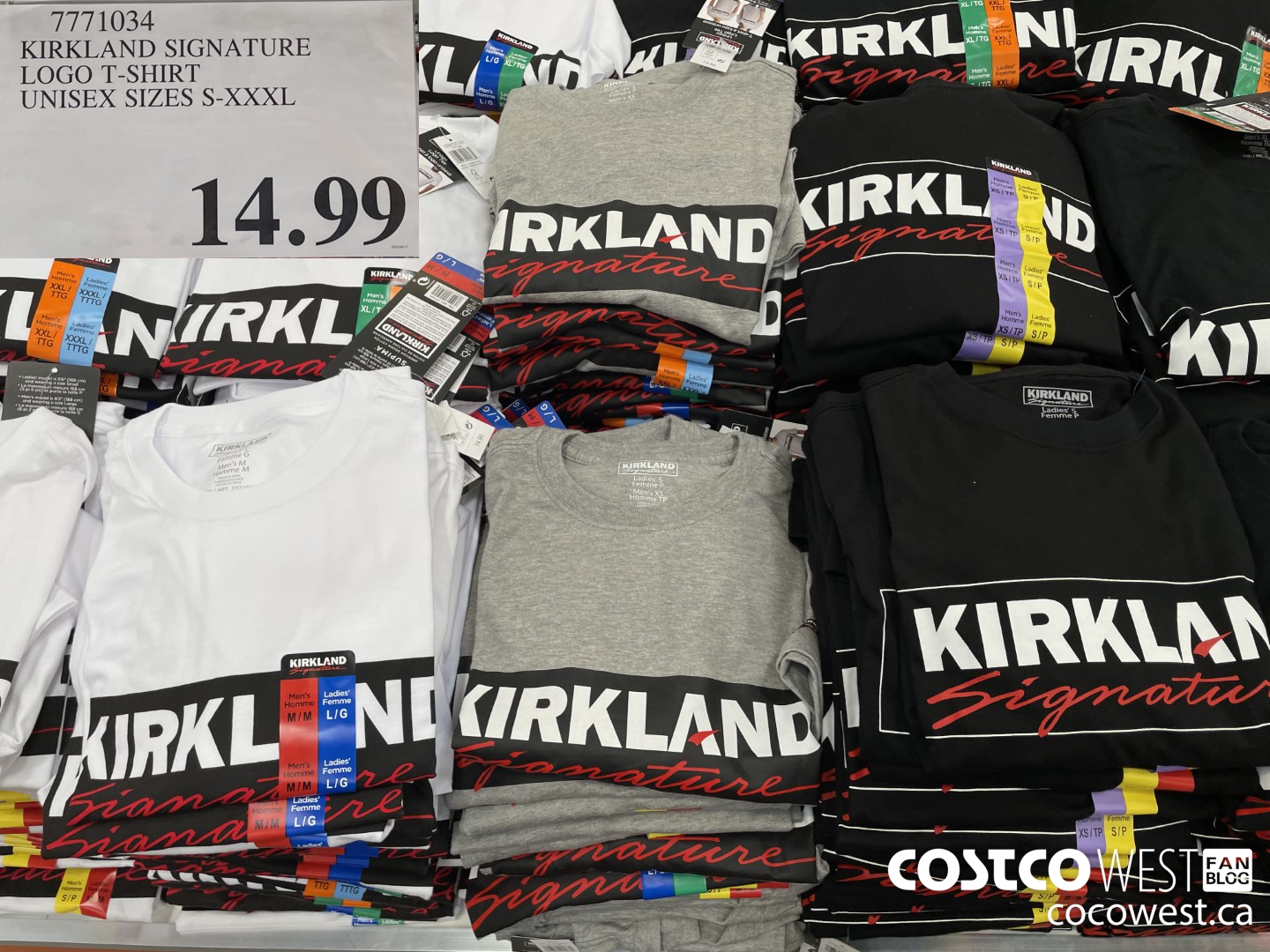 Costco] Kirkland Signature Logo T-Shirt $9.99 (33.33% off) -  RedFlagDeals.com Forums