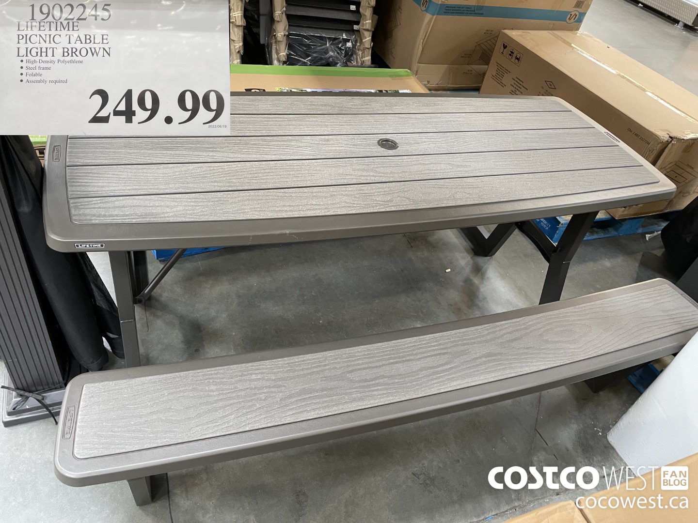 Costco best sale camping table