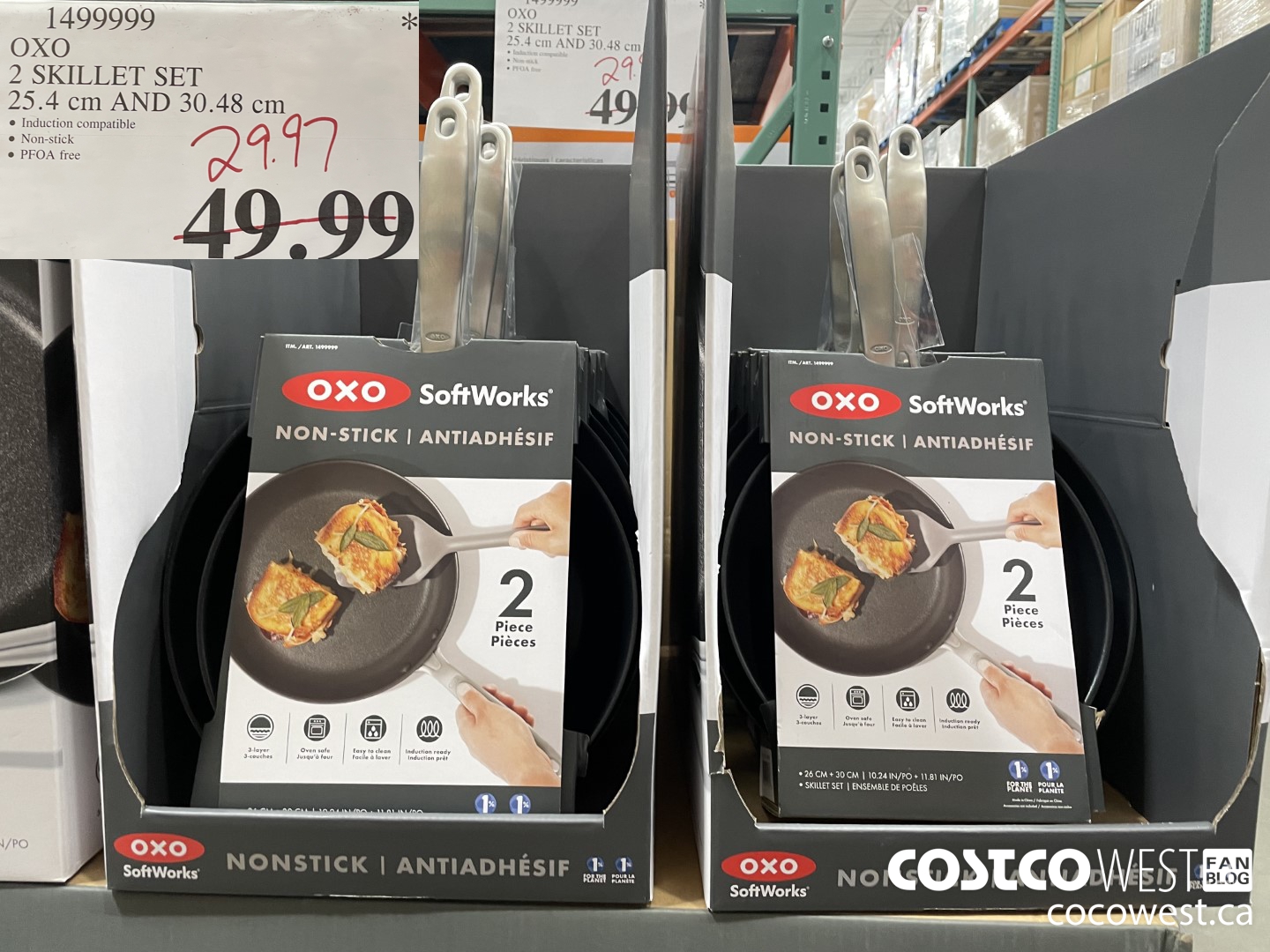 Costco Members: OXO Non-Stick 2-Piece Skillet Set