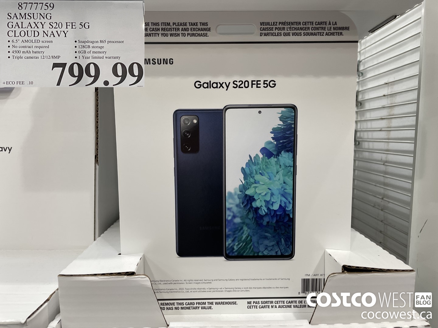 galaxy s20 fe 5g costco