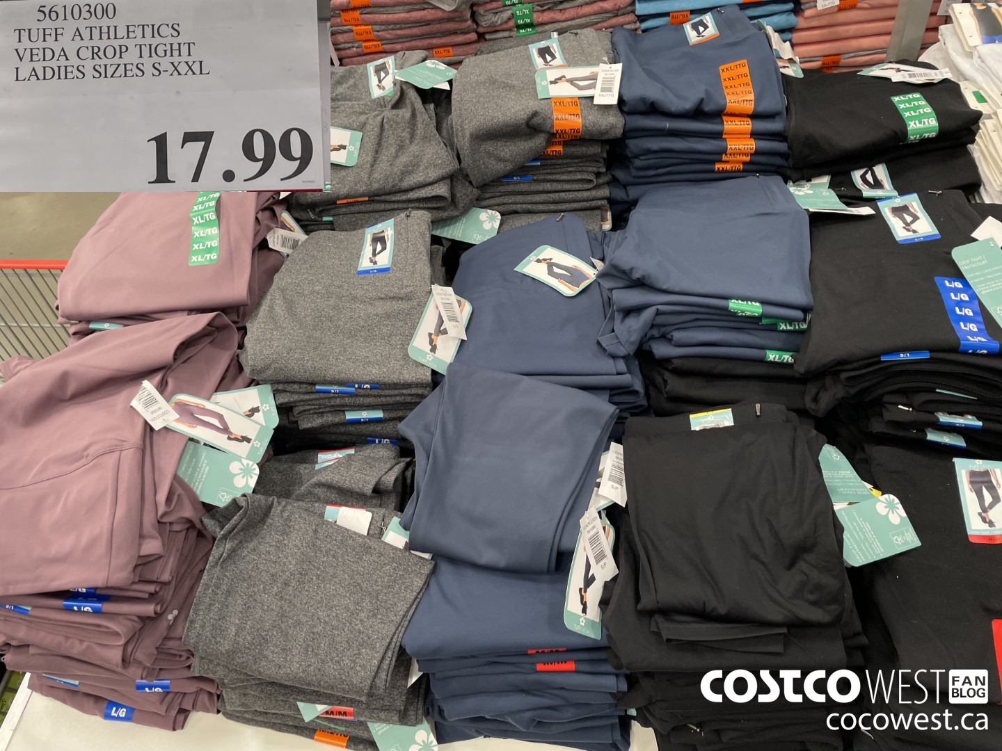 Costco Tuff Athletic, Pants & Jumpsuits, Costco Brand Tuff Athletics  Leggings