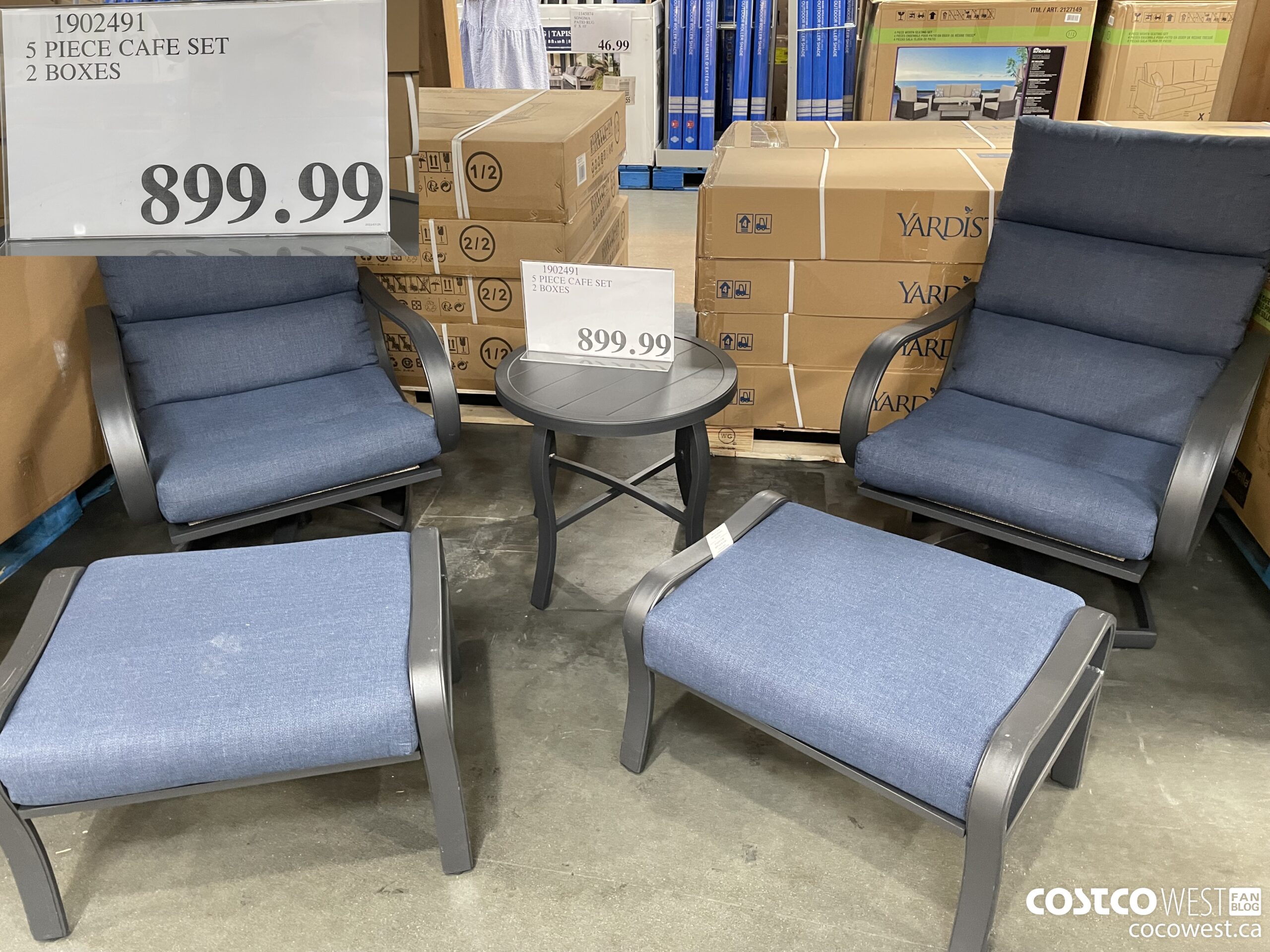 Costco 2022 Summer Superpost Seasonal Furniture Back To School   5 PIECE CAFE SET 2 BOXES  20220726 94581 Scaled 