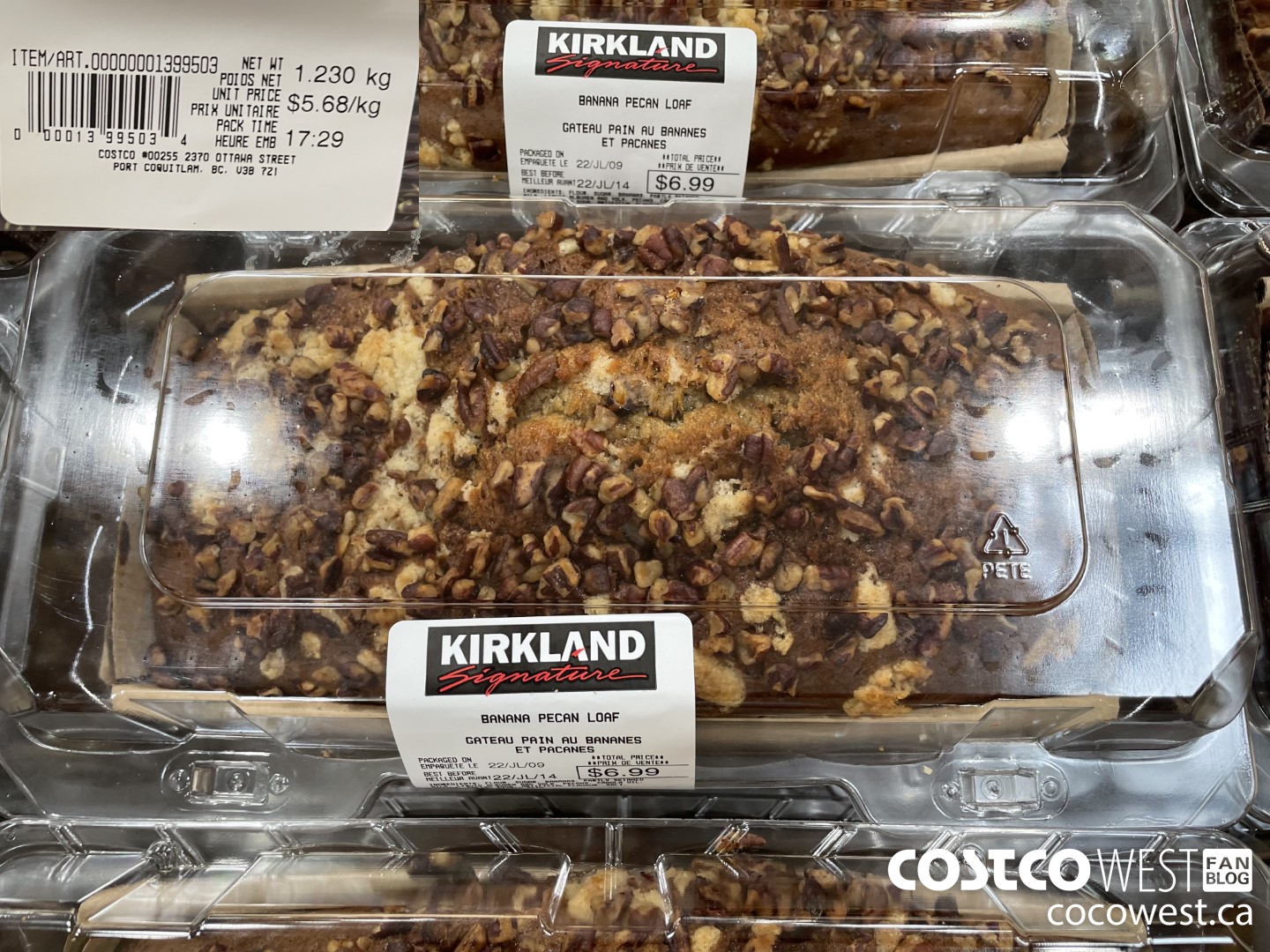 1399503 BANANA PECAN LOAF $6.99