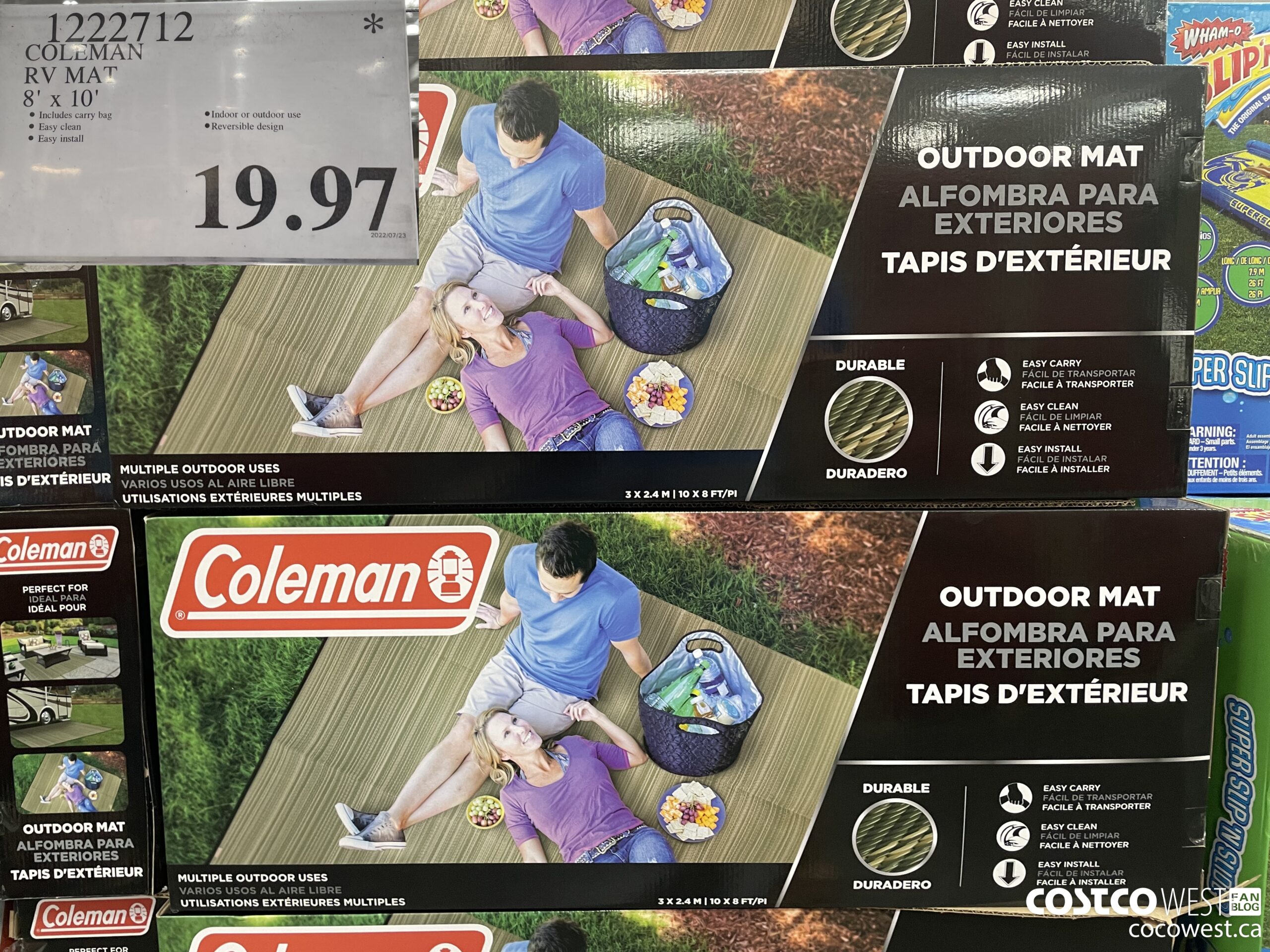 coleman outdoor mat costco