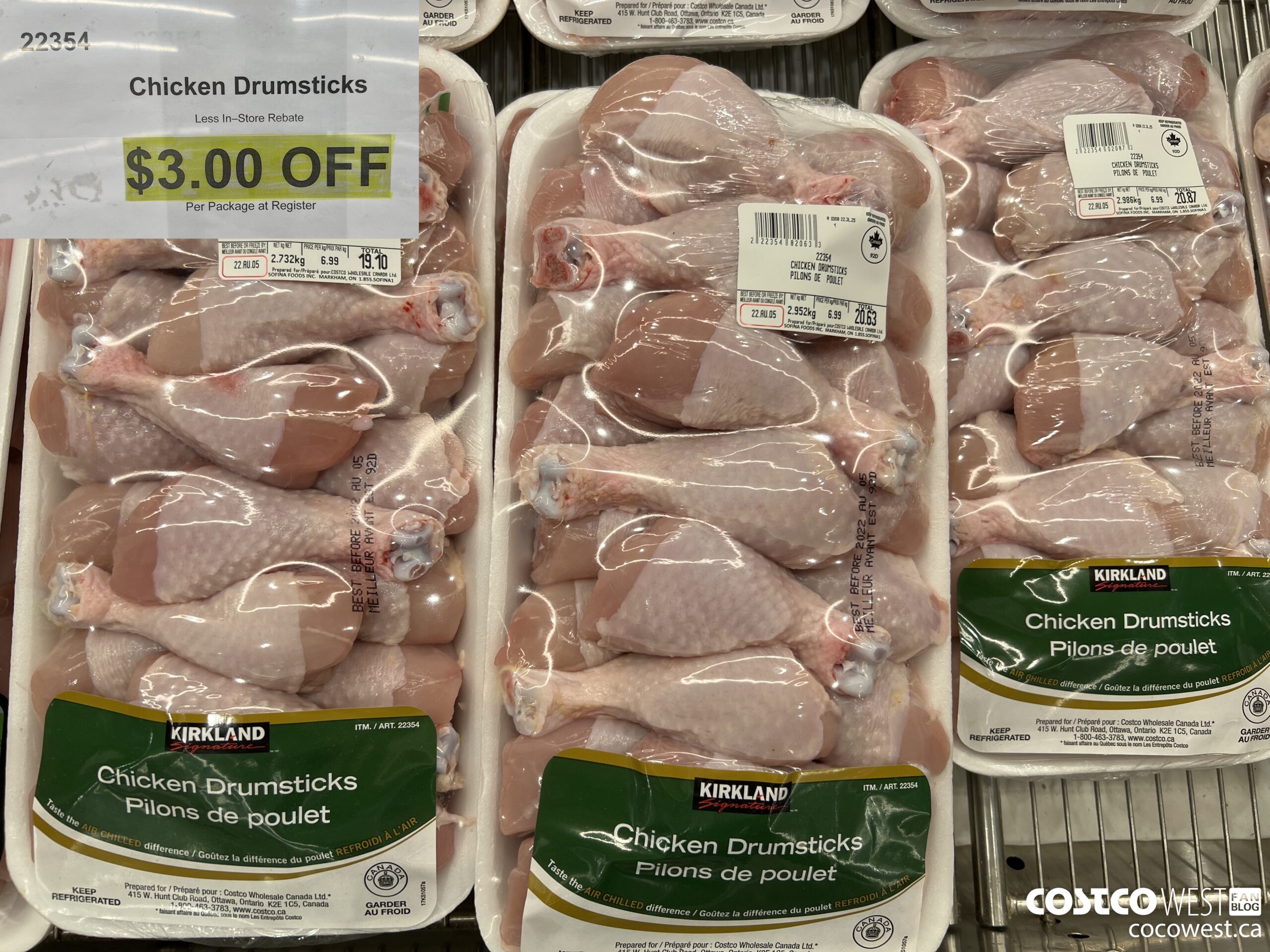 22354 Chicken Drumsticks ($3.00 INSTANT SAVINGS)
