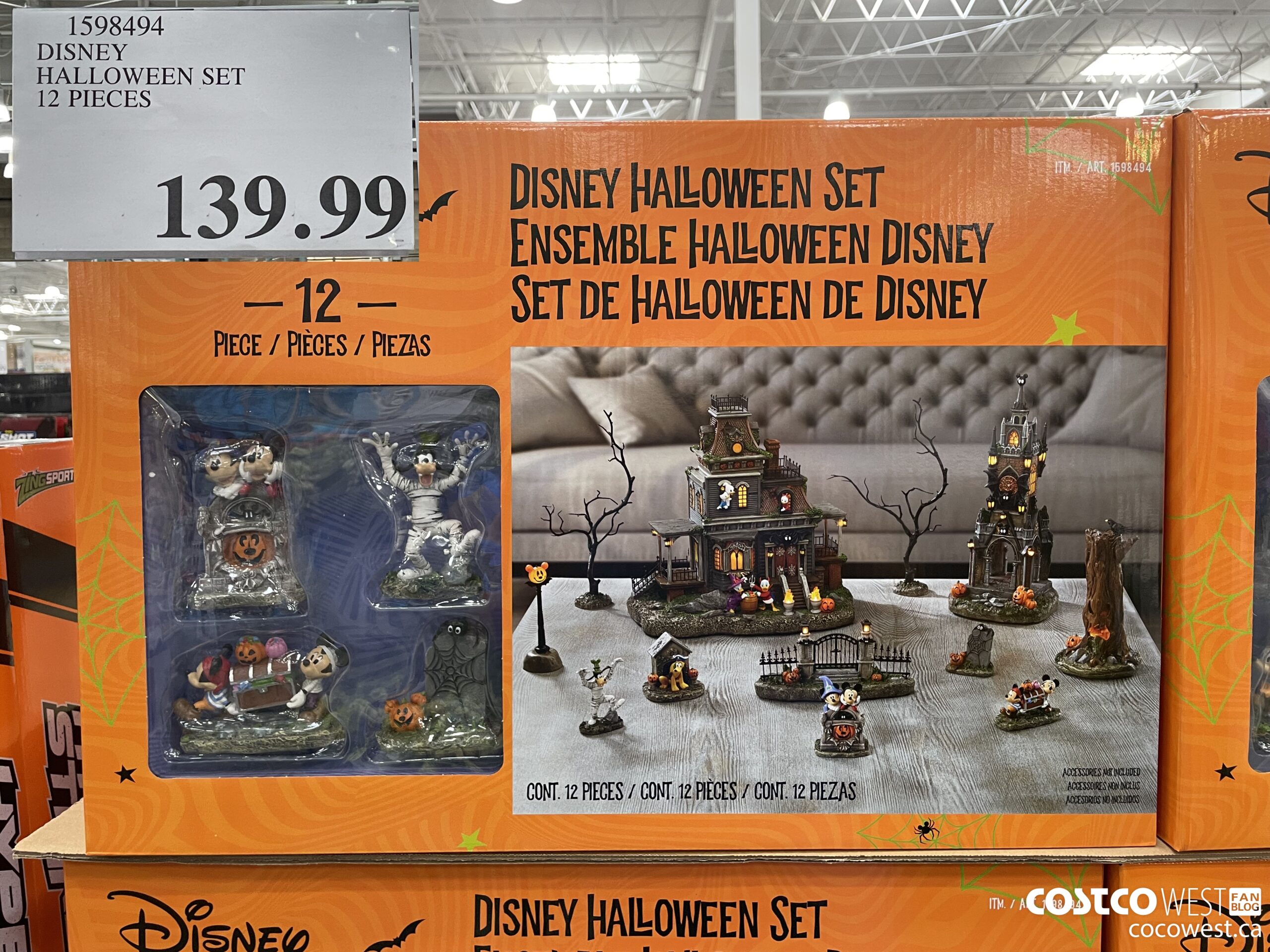24 Disney halloween set costco