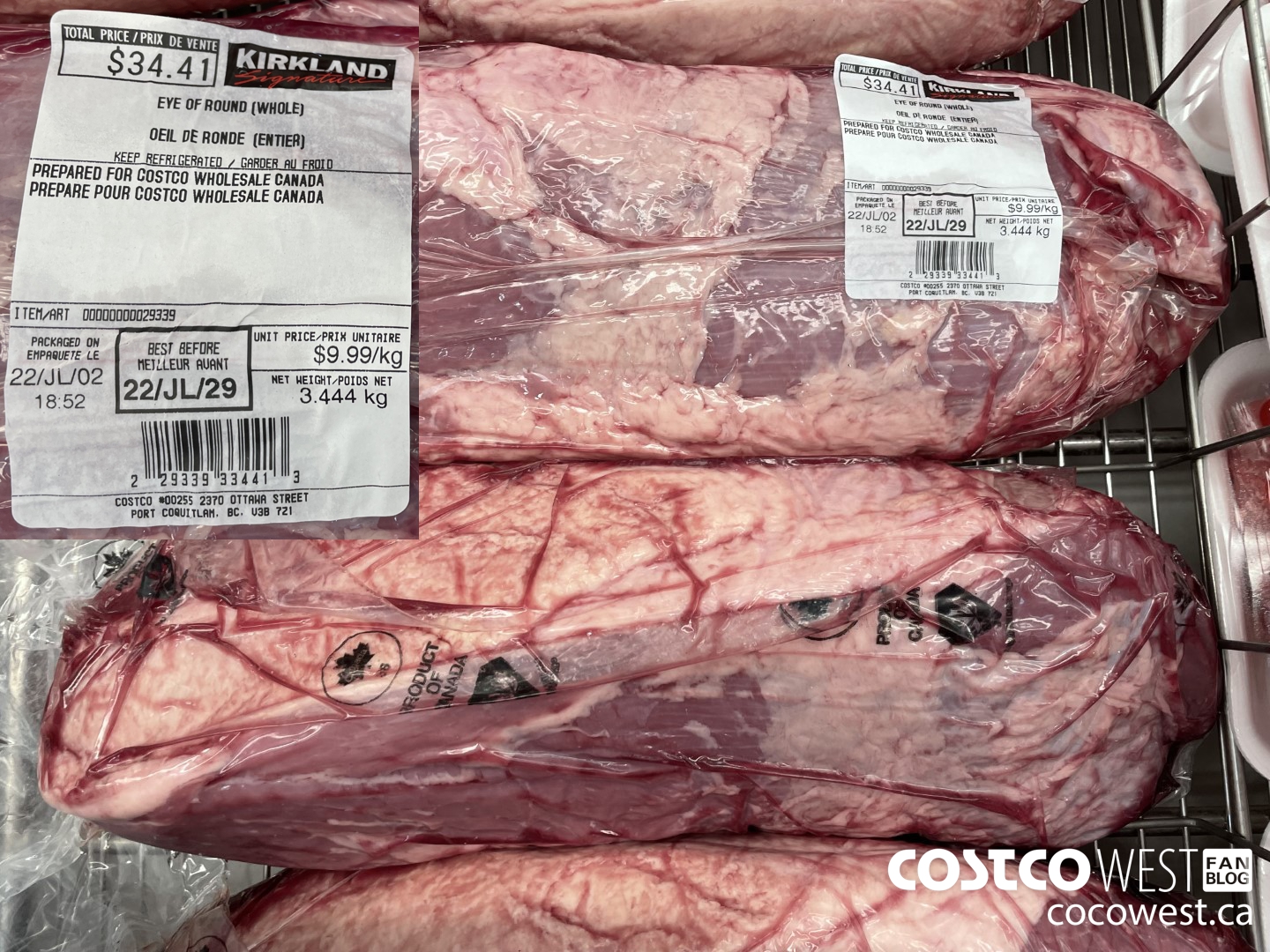 29339 EYE OF ROUND (WHOLE) $9.99