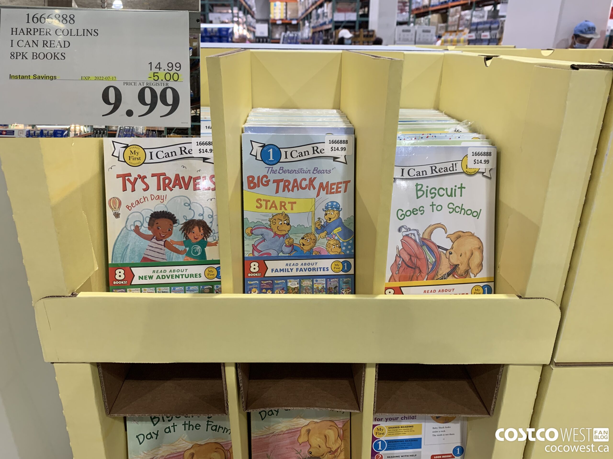 1666888 HARPER COLLINS I CAN READ 8PK BOOKS ($5.00 INSTANT SAVINGS EXPIRES ON 2022-07-17) $9.99