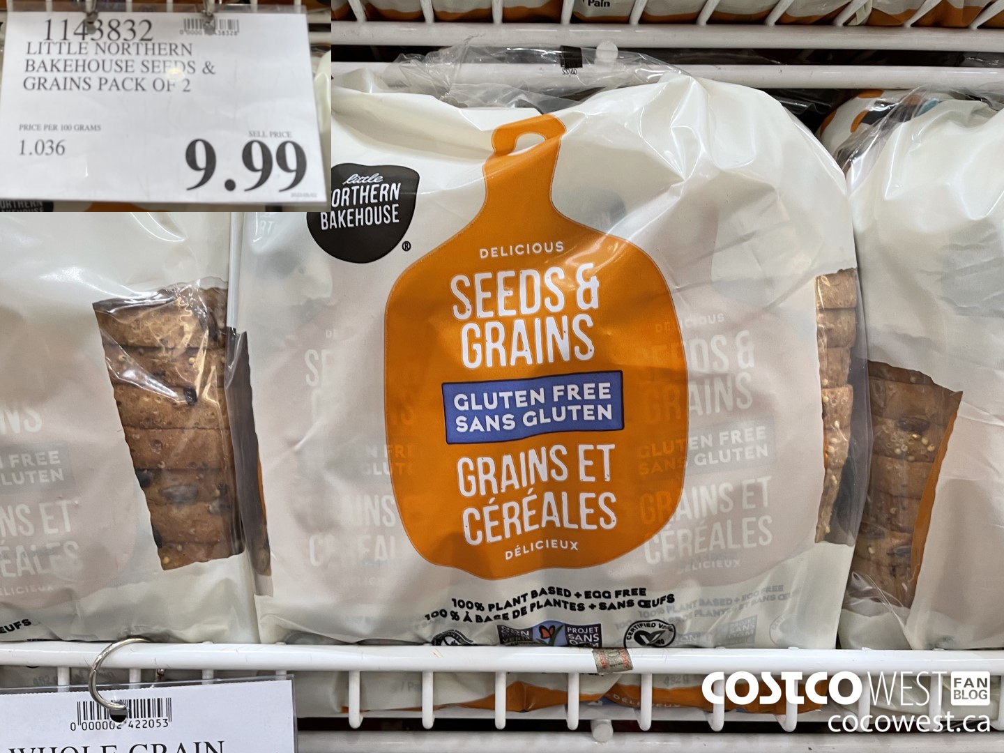 1143832 LITTLE NORTHERN BAKEHOUSE SEEDS & GRAINS PACK OF 2 $9.99