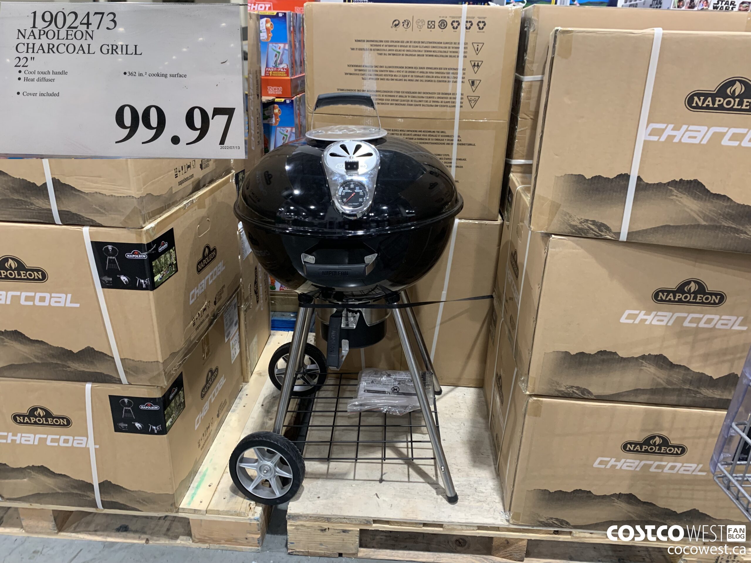 1902473 NAPOLEON CHARCOAL GRILL 22
