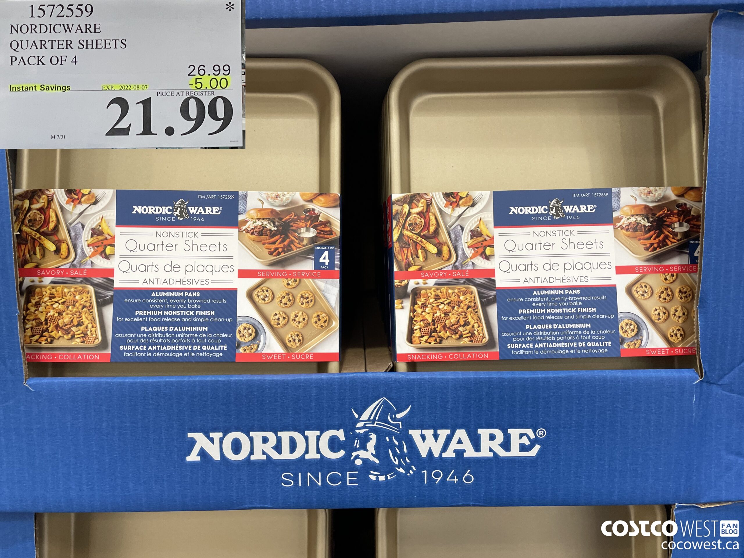 Nordic Ware High-Sided Oven Crisp Baking Tray Only $19.99 at Costco