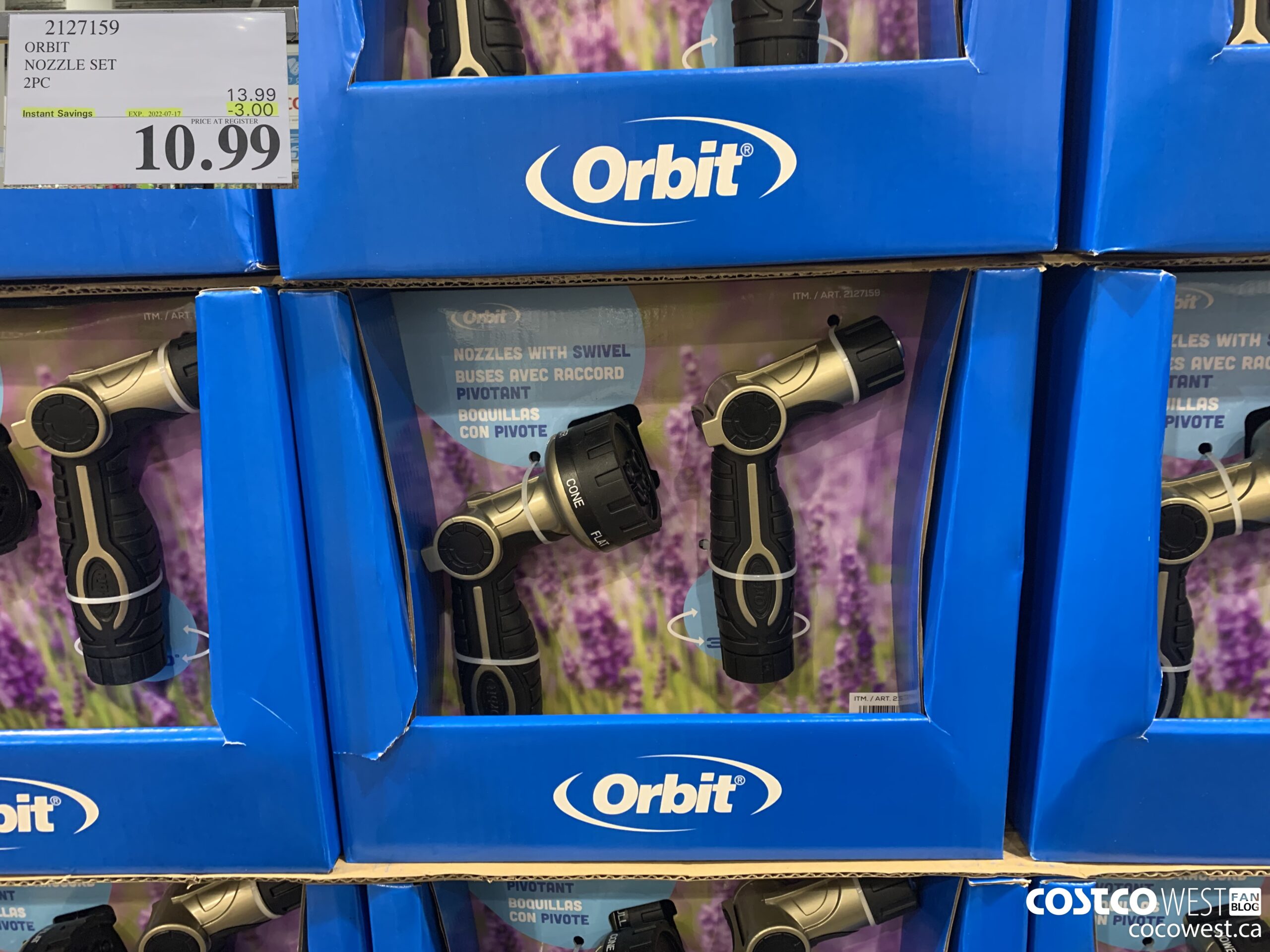 2127159 ORBIT 2PC NOZZLE SET  ($3.00 INSTANT SAVINGS EXPIRES ON 2022-07-17) $10.99