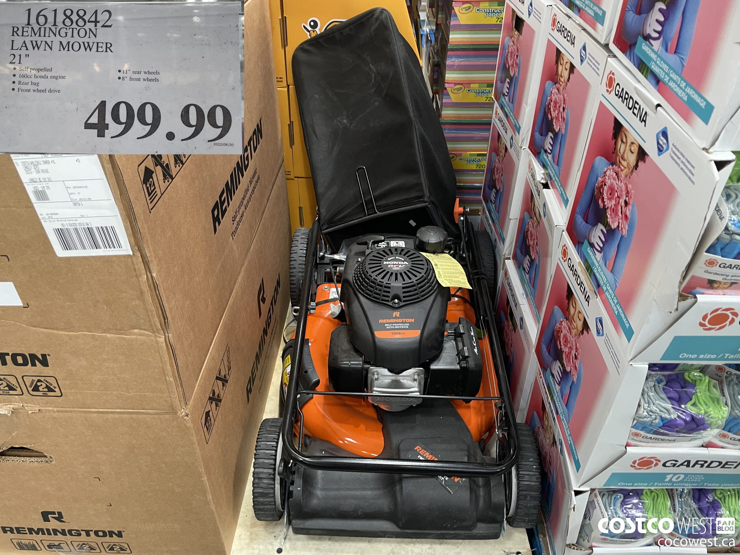 Costco remington 2025 lawn mower