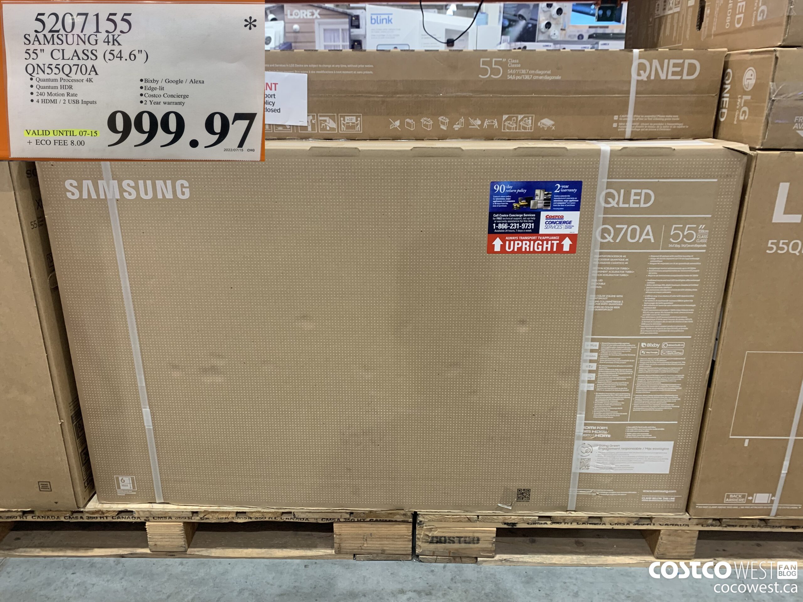 5207155 SAMSUNG 4K 55