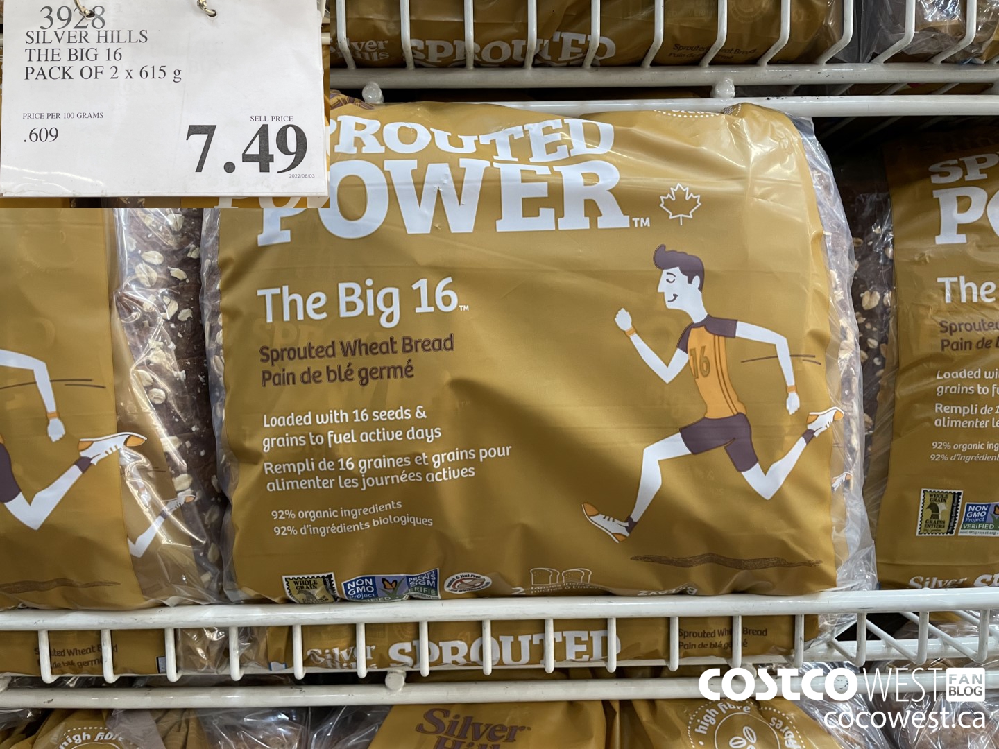 3928 SILVER HILLS THE BIG 16 PACK OF 2 x 615 g $7.49