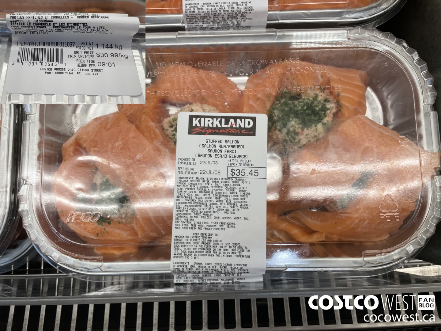 11037 STUFFED SALMON $30.99