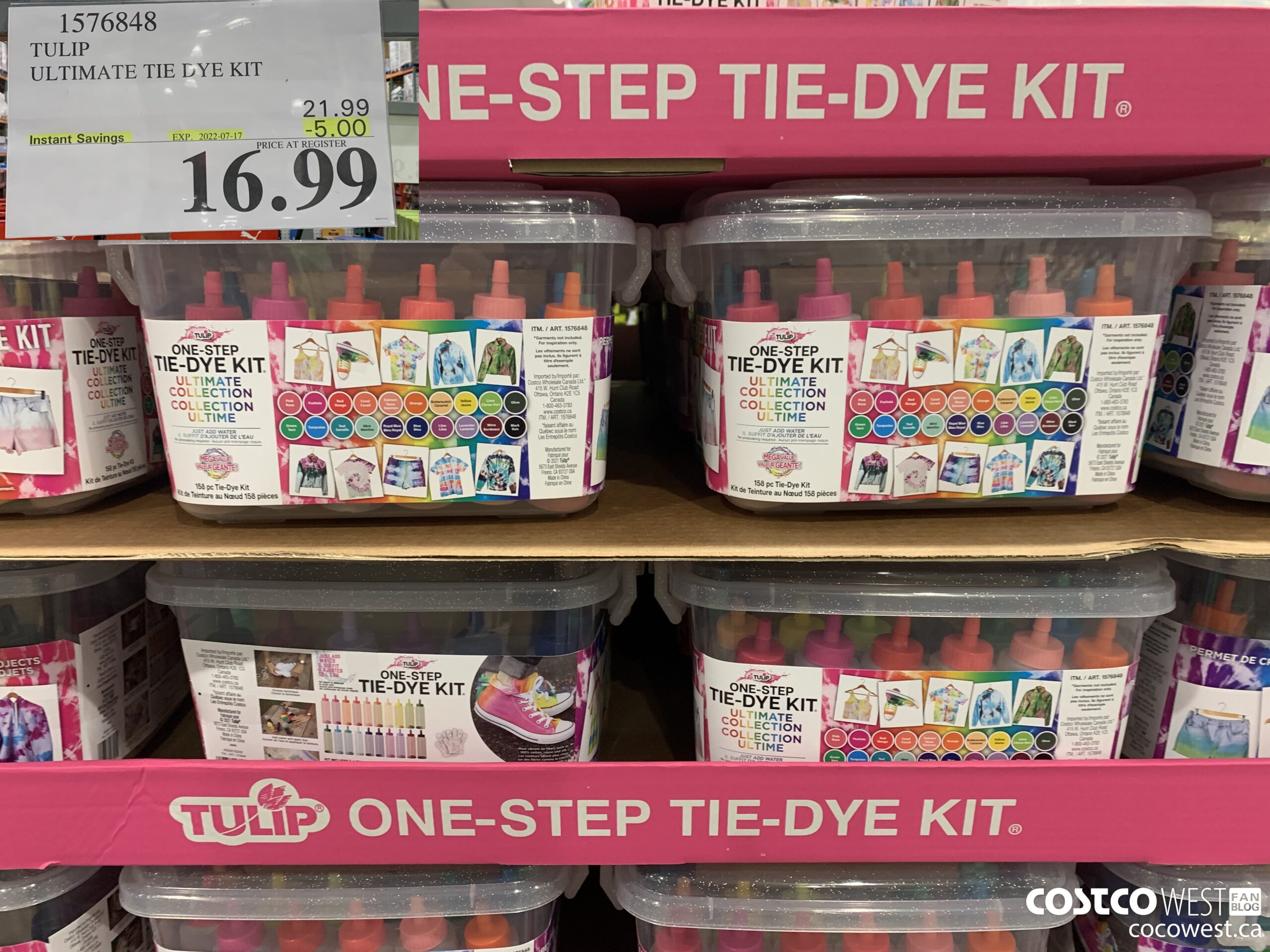 1576848 TULIP ULTIMATE TIE DYE KIT ($5.00 INSTANT SAVINGS EXPIRES ON 2022-07-17) $16.99