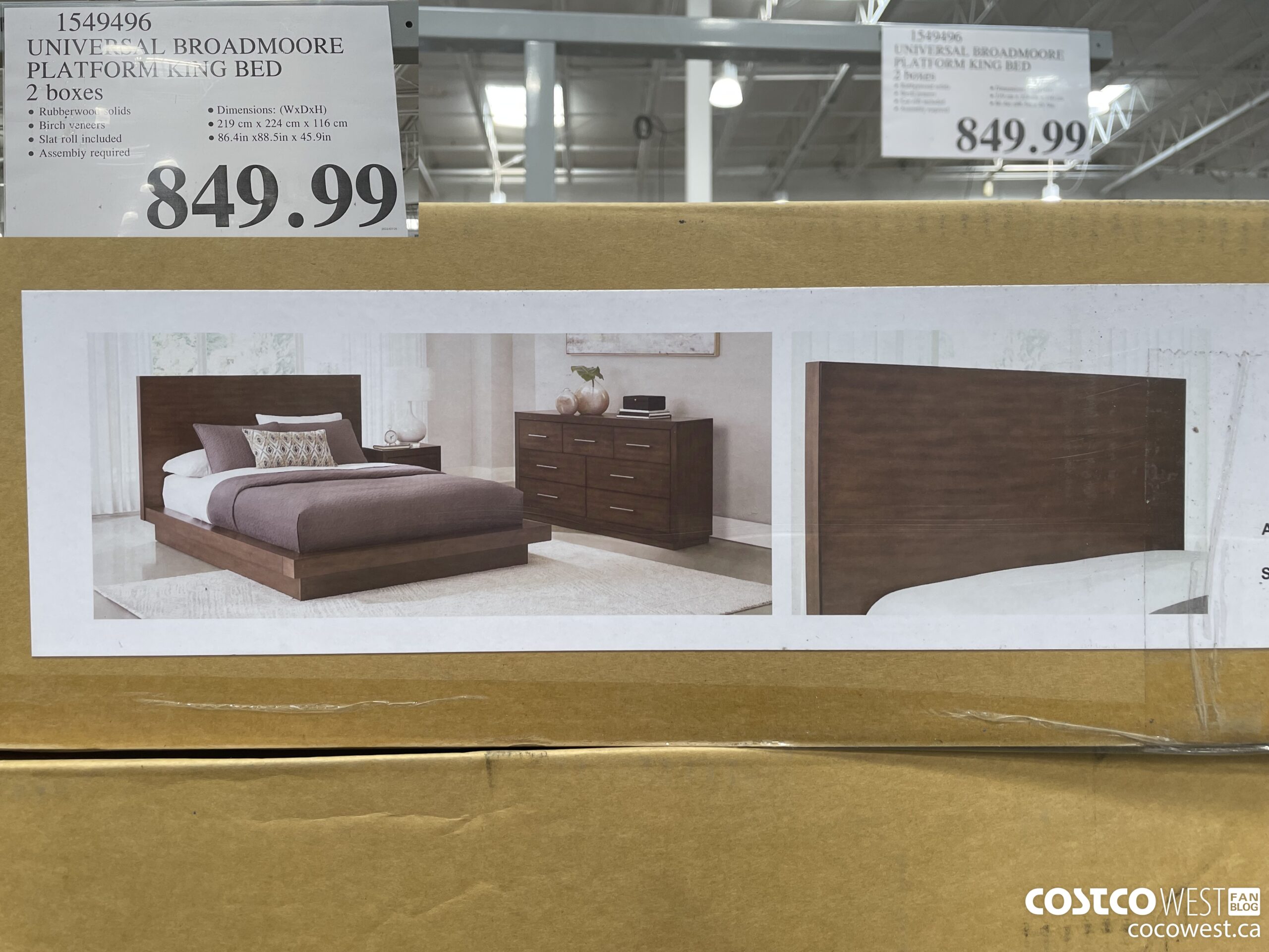 Universal Broadmoore King Storage Bed